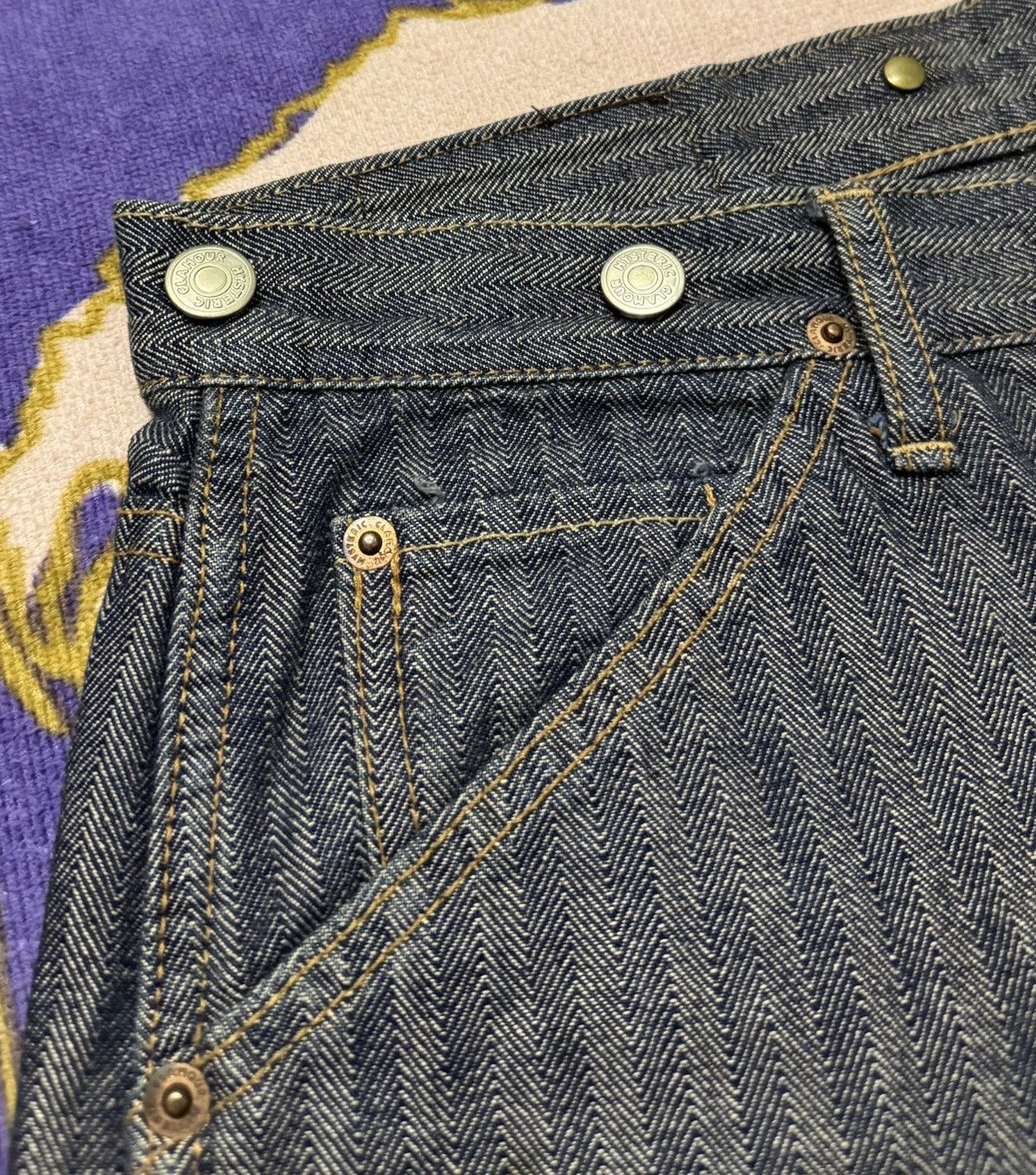 Hysteric Glamour HYSTERIC GLAMOUR Rare Denim Pant Size US 33 - 7 Thumbnail