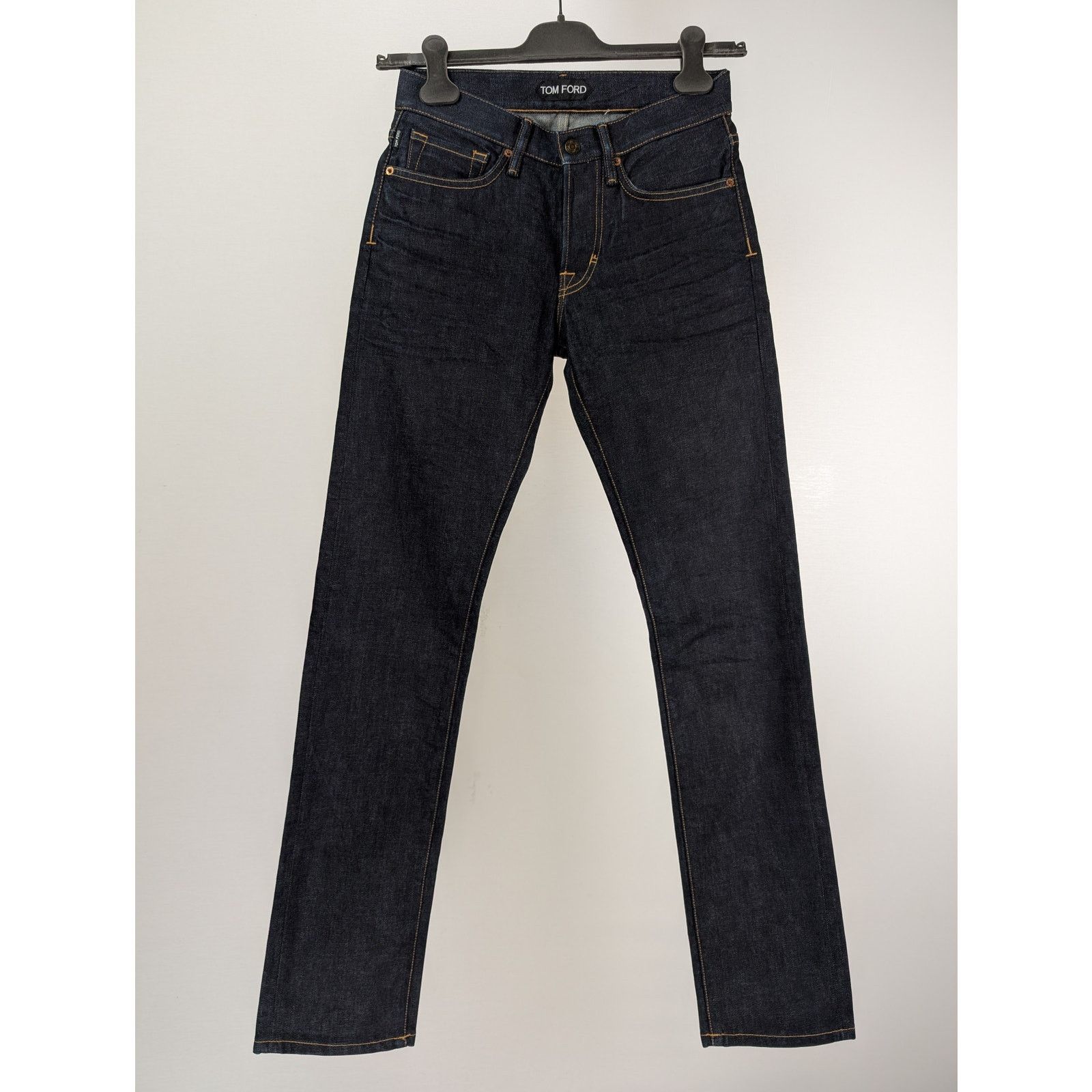 Tom Ford o1rshd1 Q:2 / Straight Denim Jeans in Blue 29 Size US 29 - 2 Thumbnail