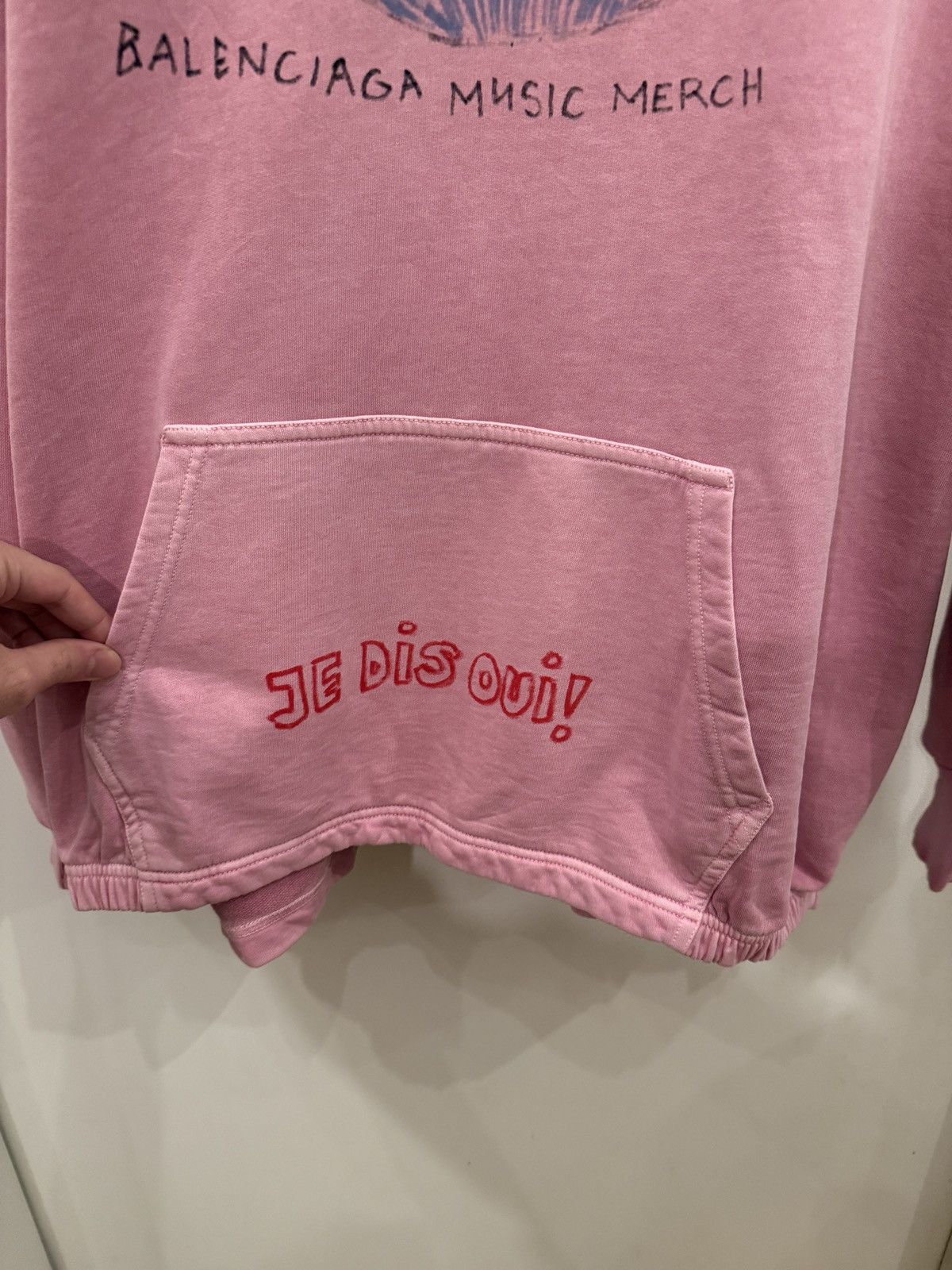 Balenciaga Limited Edition Pink Martini Hoodie Size US L / EU 52-54 / 3 - 2 Thumbnail