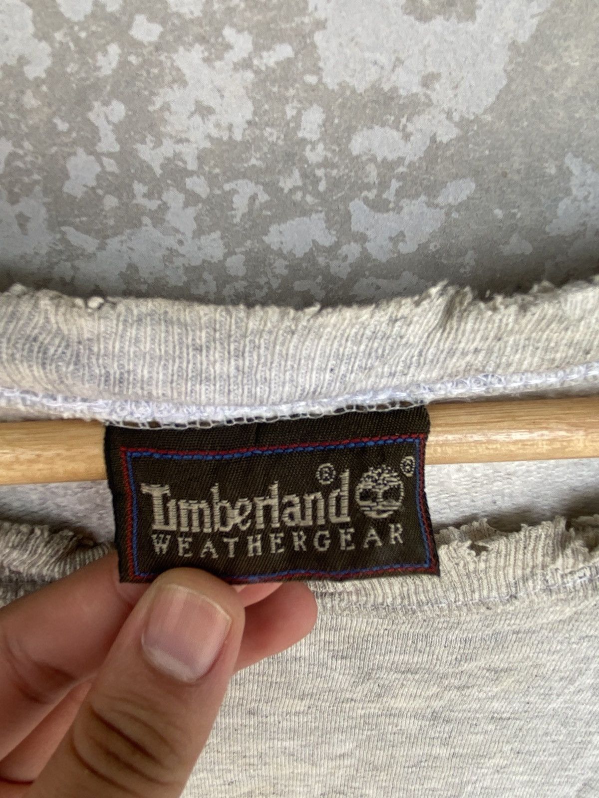 Other Vintage Timberland Big Printed Crewneck Sweatshirt Gray Size US M / EU 48-50 / 2 - 6 Thumbnail