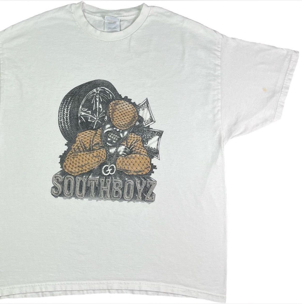 Rap Tees × Vintage Vintage Y2K ‘SouthBoyz’ T-Shirt 💰 Size US XL / EU 56 / 4 - 2 Thumbnail