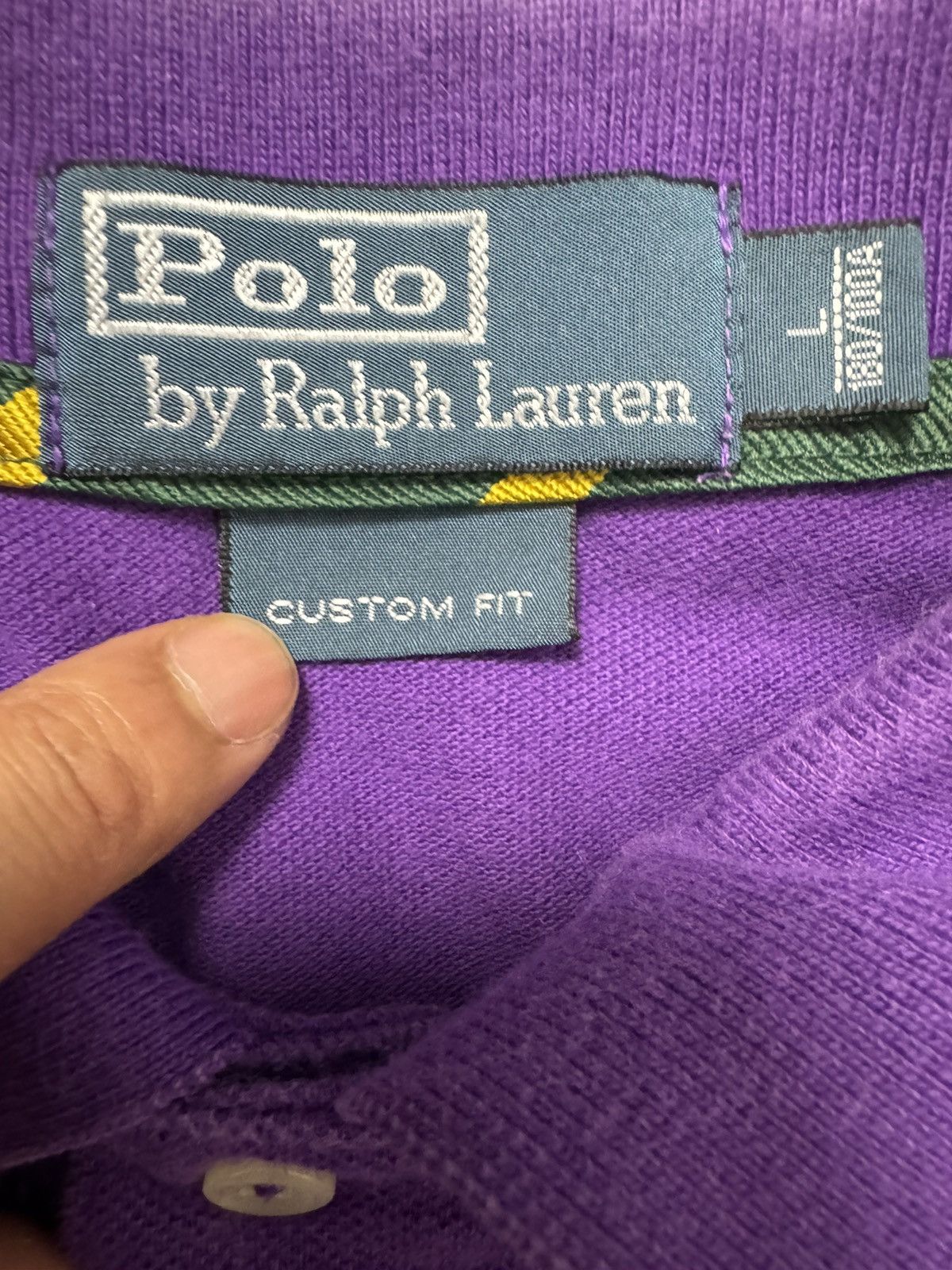 Polo Ralph Lauren × Vintage Polo Ralph Lauren Chief Keef Big Pony Purple Size US L / EU 52-54 / 3 - 4 Thumbnail