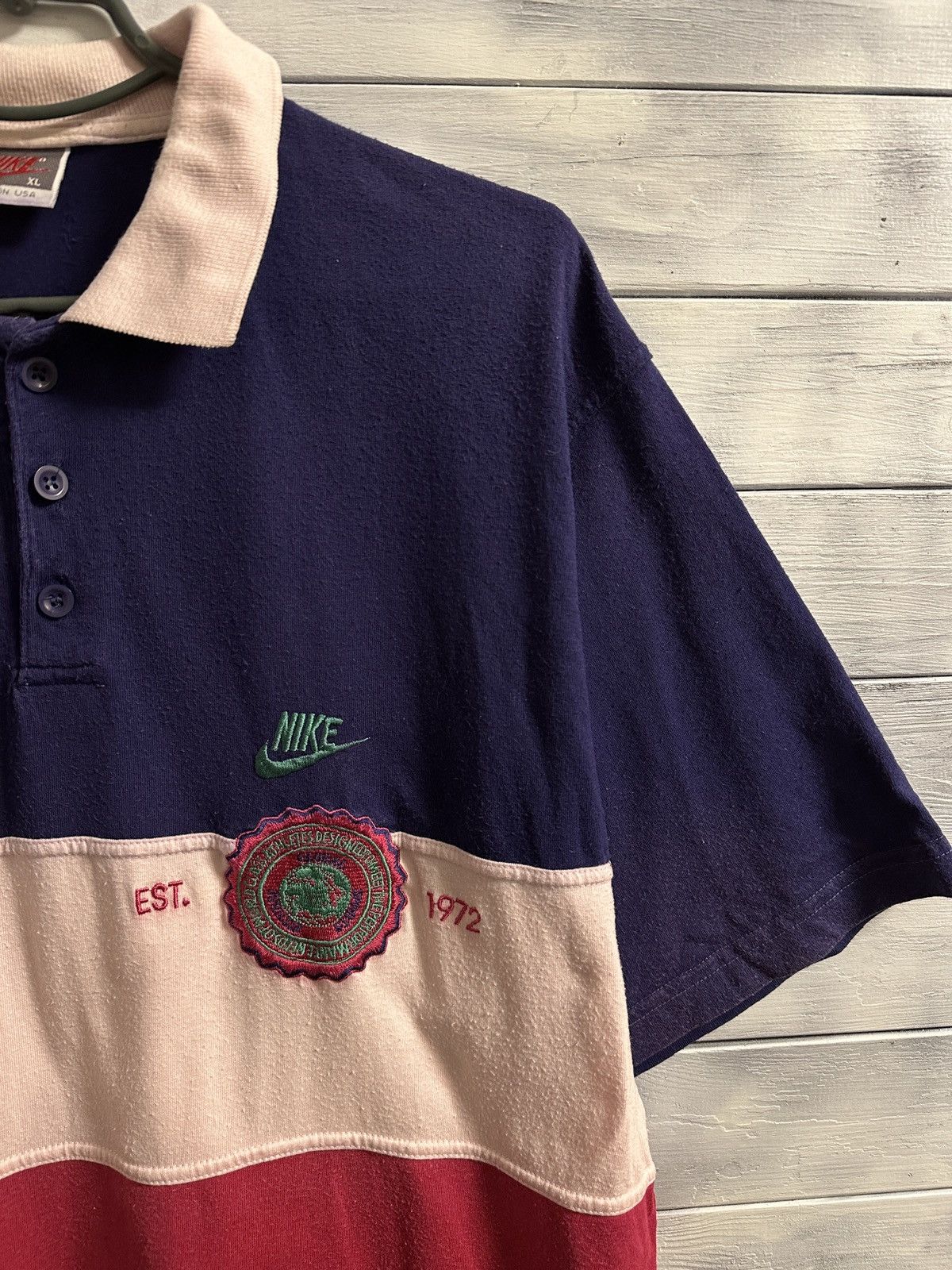 Vintage Rare Vintage Polo Nike Oregon USA Swoosh XL Size US XL / EU 56 / 4 - 2 Thumbnail