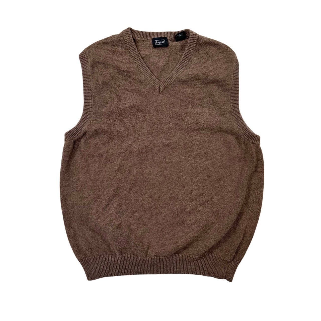 Vintage Vintage 00s Haggar Knit Pullover Sweater Vest Size US L / EU 52-54 / 3 - 1 Thumbnail