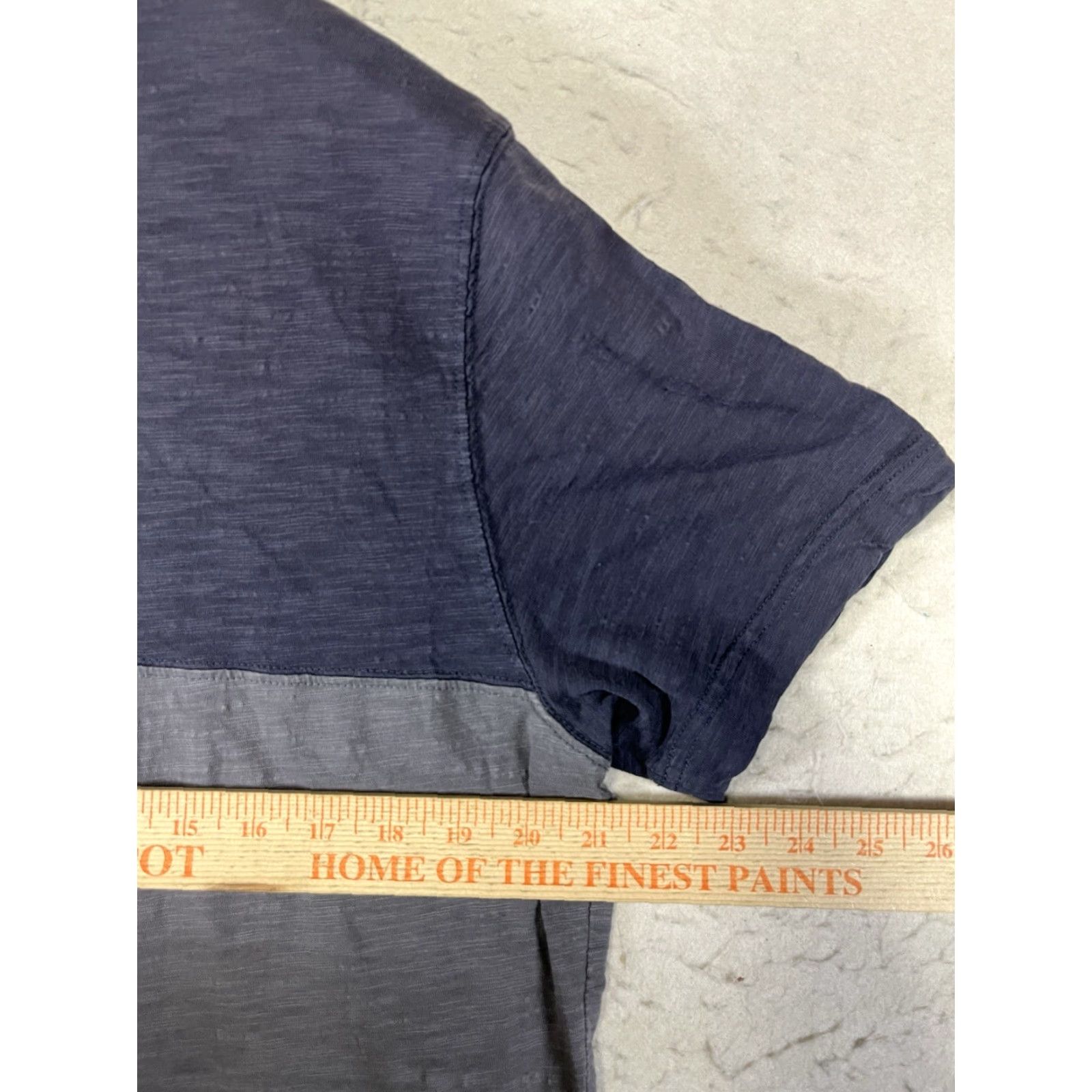 Prana prAna Breathe Collared Short Sleeve Button Up Shirt Gray Men's Large Polo Shirt Knit Stretch Regular Size L Mens Size US L / EU 52-54 / 3 - 3 Thumbnail