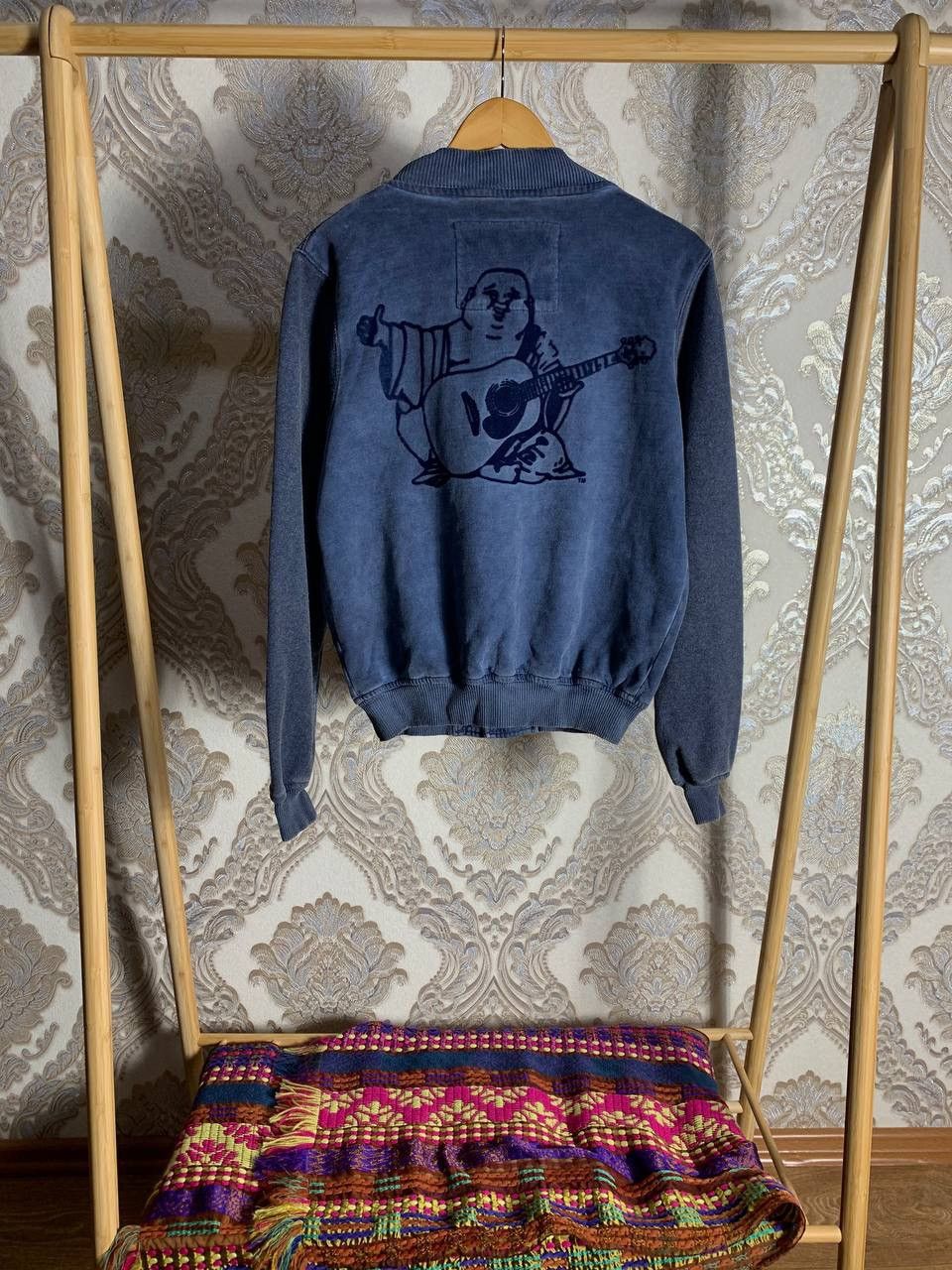 True Religion × Vintage VERY RARE TRUE RELIGION BOMBER JACKET BIG LOGO JAPAN STYLE Size US S / EU 44-46 / 1 - 1 Thumbnail