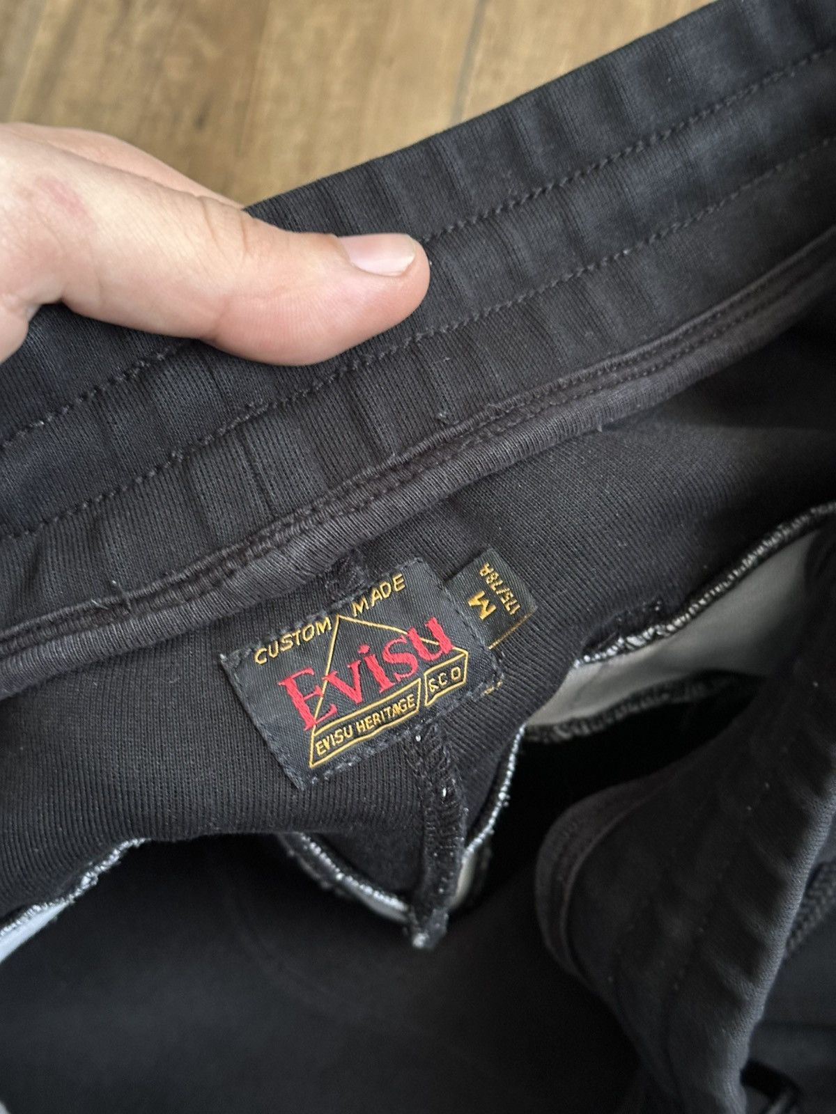 Evisu Evisu Sweatpants Joggers Vintage Size US 32 / EU 48 - 12 Thumbnail