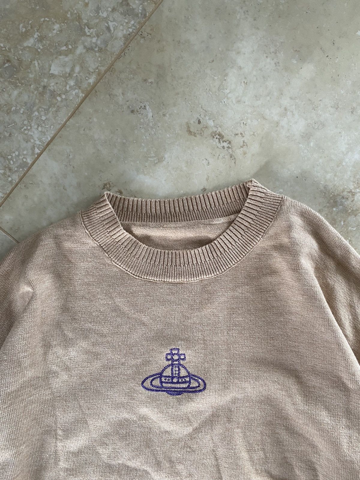 Vivienne Westwood Vintage Vivienne Westwood Central Logo Wool Sweater Rare Y2K Size S / US 4 / IT 40 - 8 Thumbnail