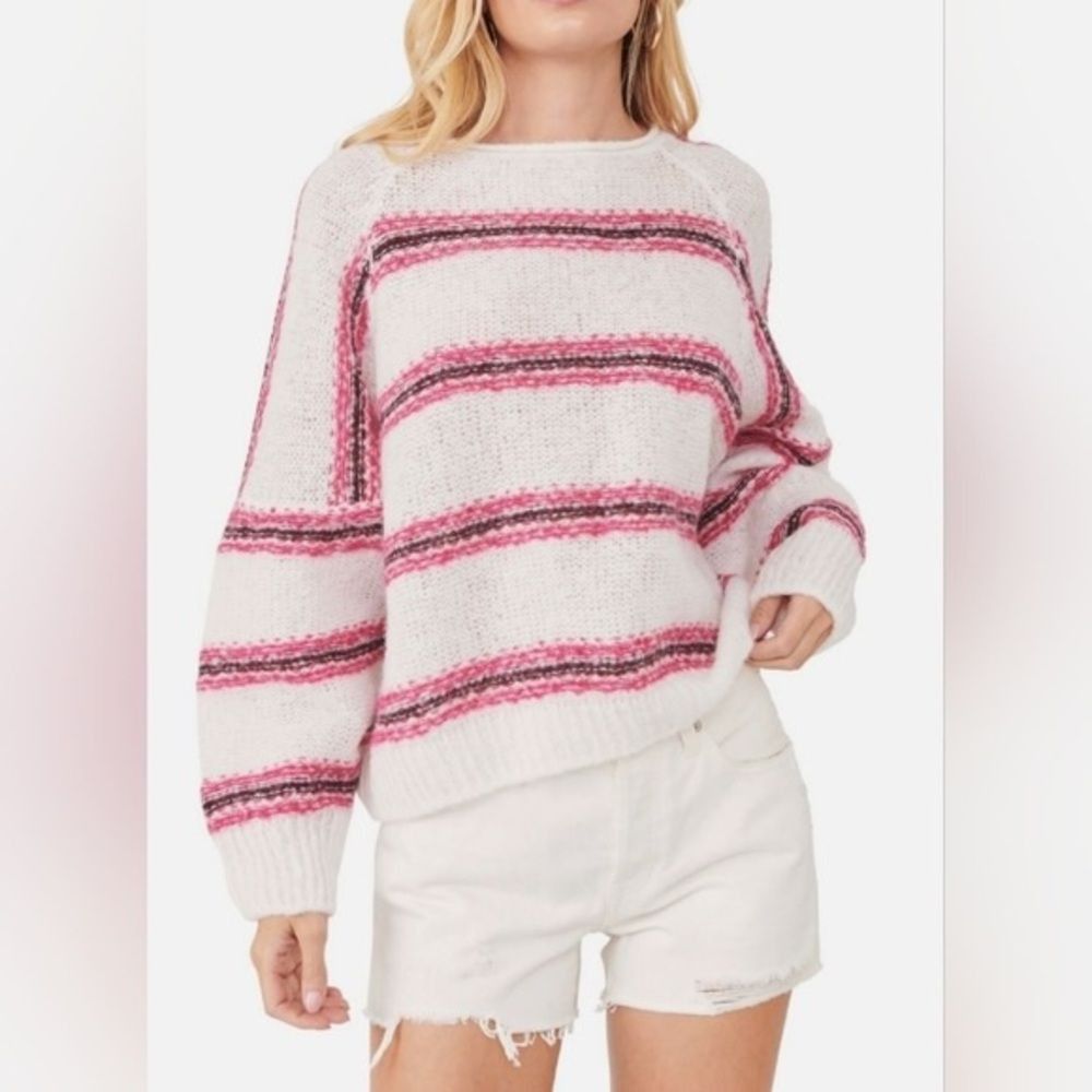 Free People Free people Hockley Alpaca-Blend Striped Sweater Size S / US 4 / IT 40 - 1 Thumbnail