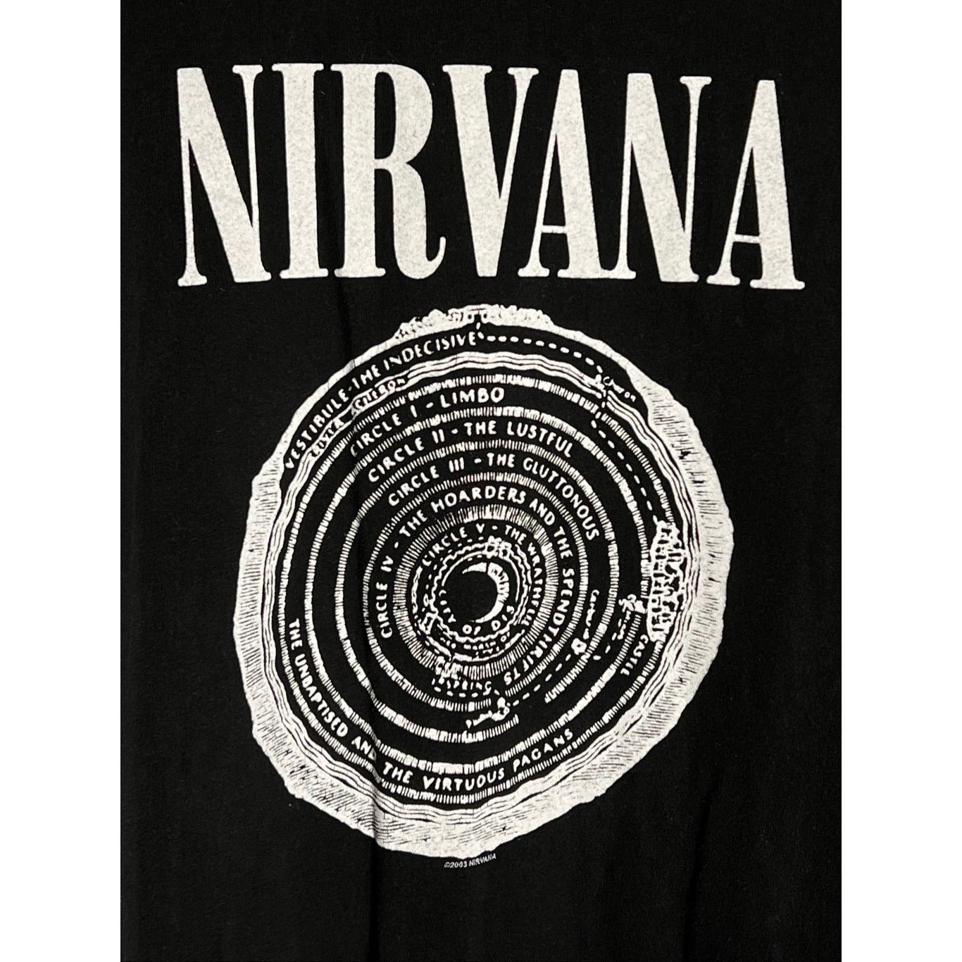 Nirvana Vintage Nirvana Vestibule Circle 2003 Grunge Band Tee Size US XXL / EU 58 / 5 - 2 Thumbnail