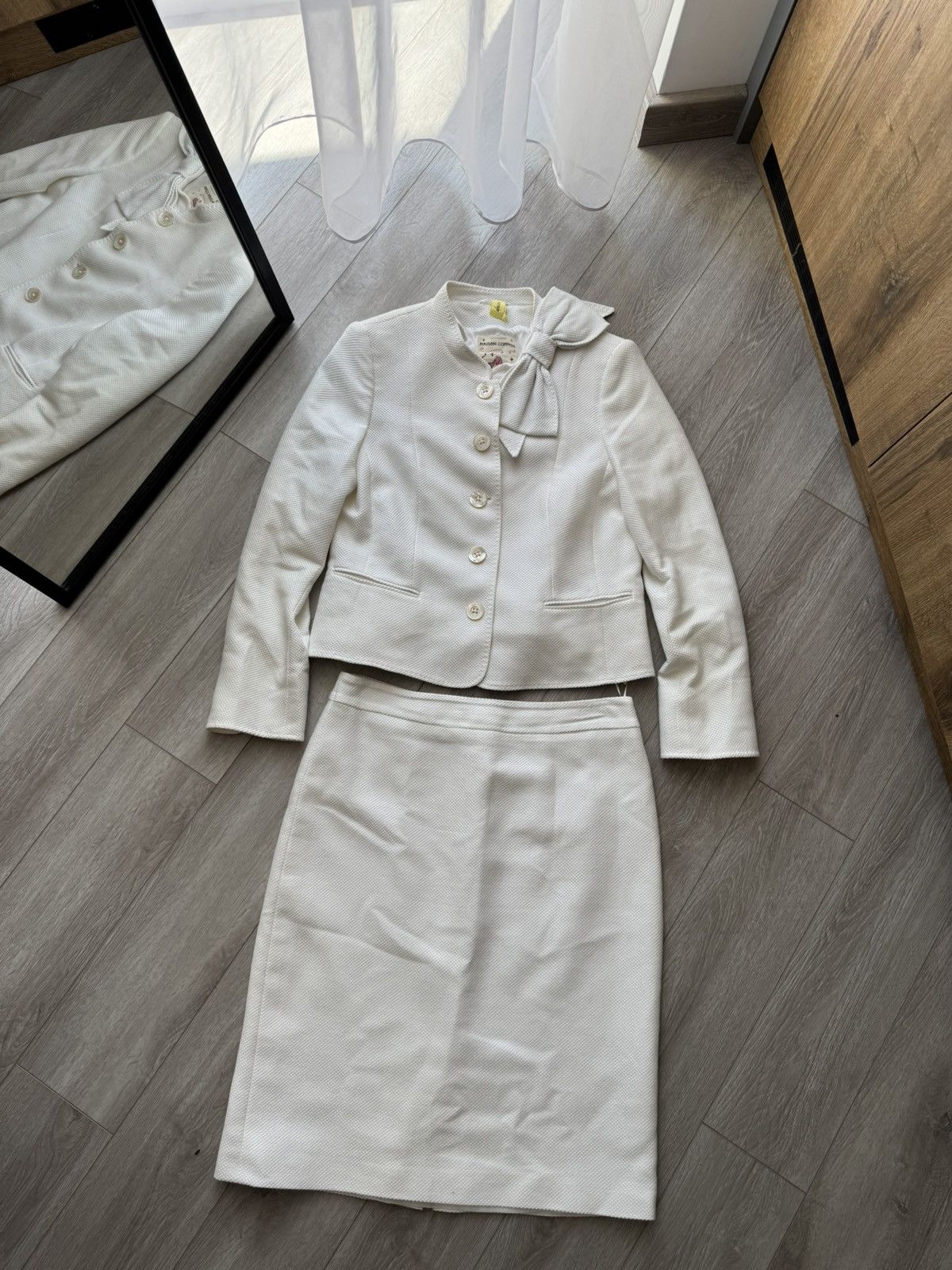 Designer Maison Common Full Set Blazer and Skirt Size S / US 4 / IT 40 - 10 Thumbnail