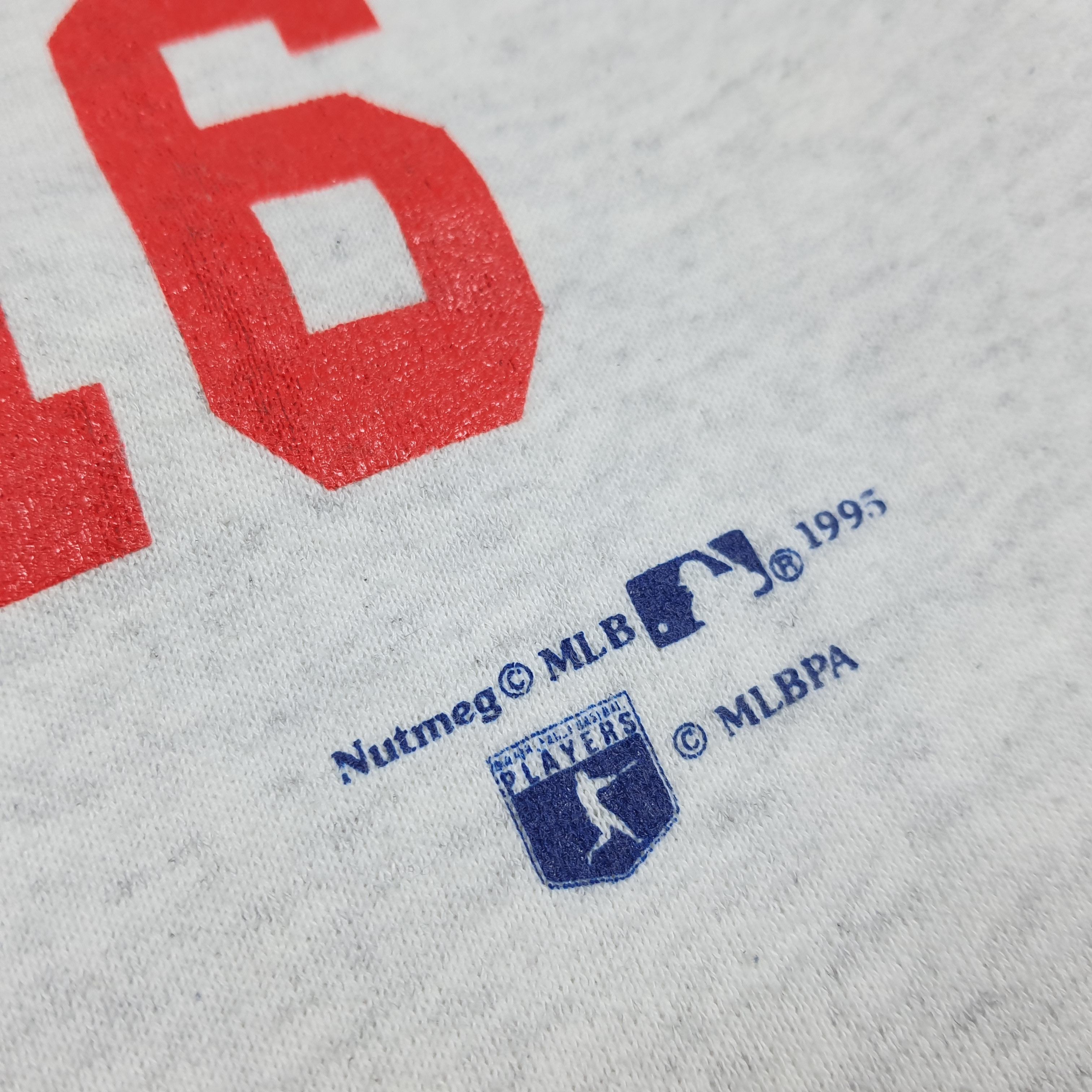 Nutmeg Vintage 90s Nutmeg Hideo Nomo LA Dodgers Sweatshirt C282N14 Size US XL / EU 56 / 4 - 3 Thumbnail