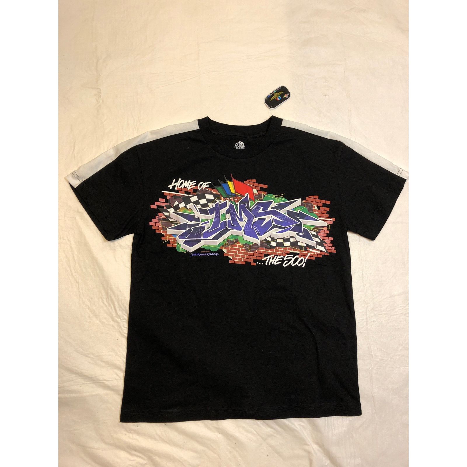 Other Men’s black Indianapolis Motor Speedway graffiti t-shirt Size US M / EU 48-50 / 2 - 1 Thumbnail