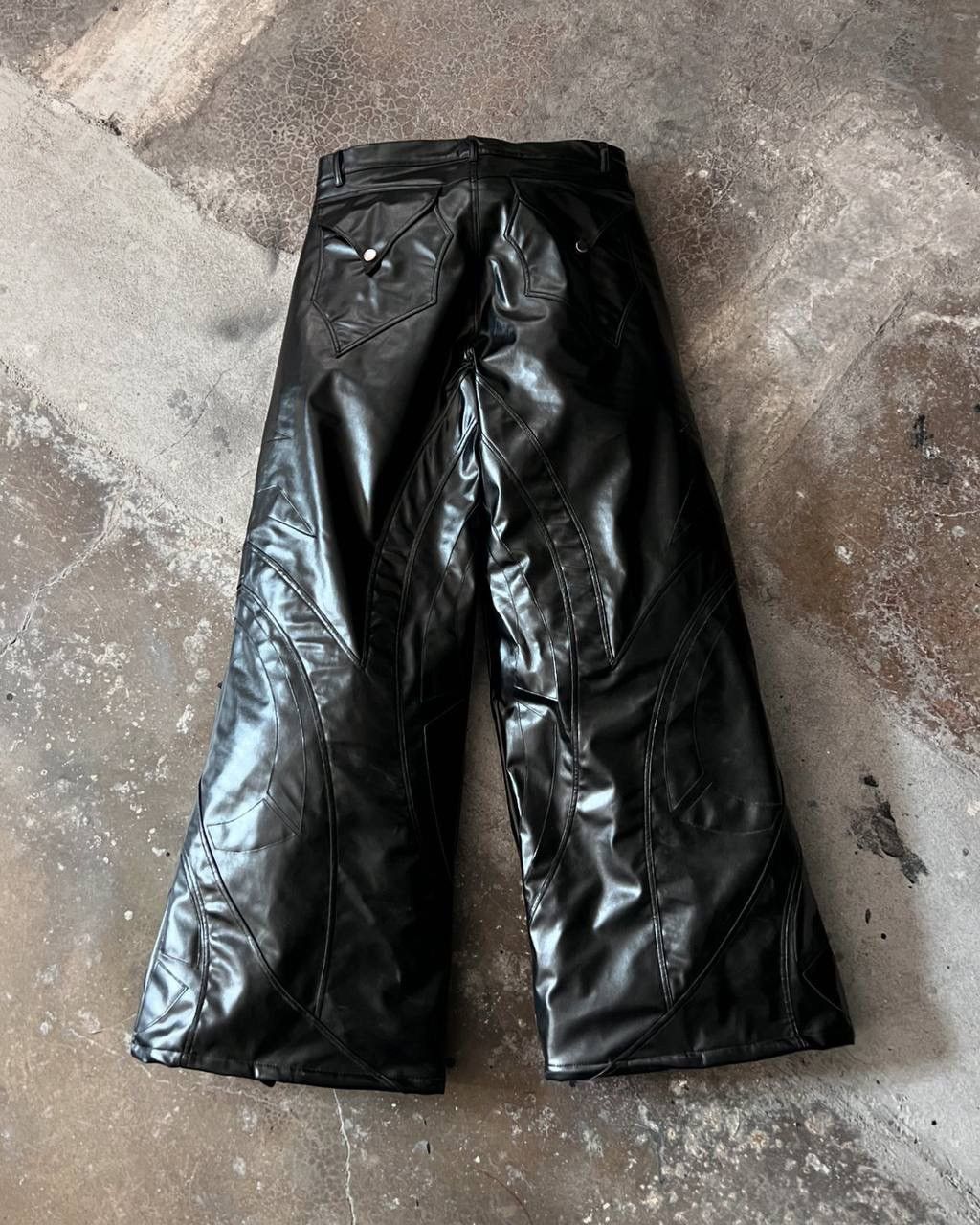 Other SXVSU Leather Pants Size 24" / US 00 / IT 34 - 4 Thumbnail