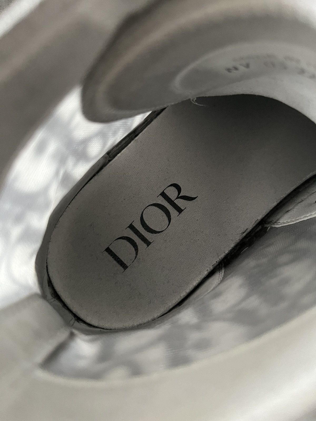 Dior Dior b23 monogram hi-top sneakers Size US 7.5 / EU 40-41 - 10 Thumbnail