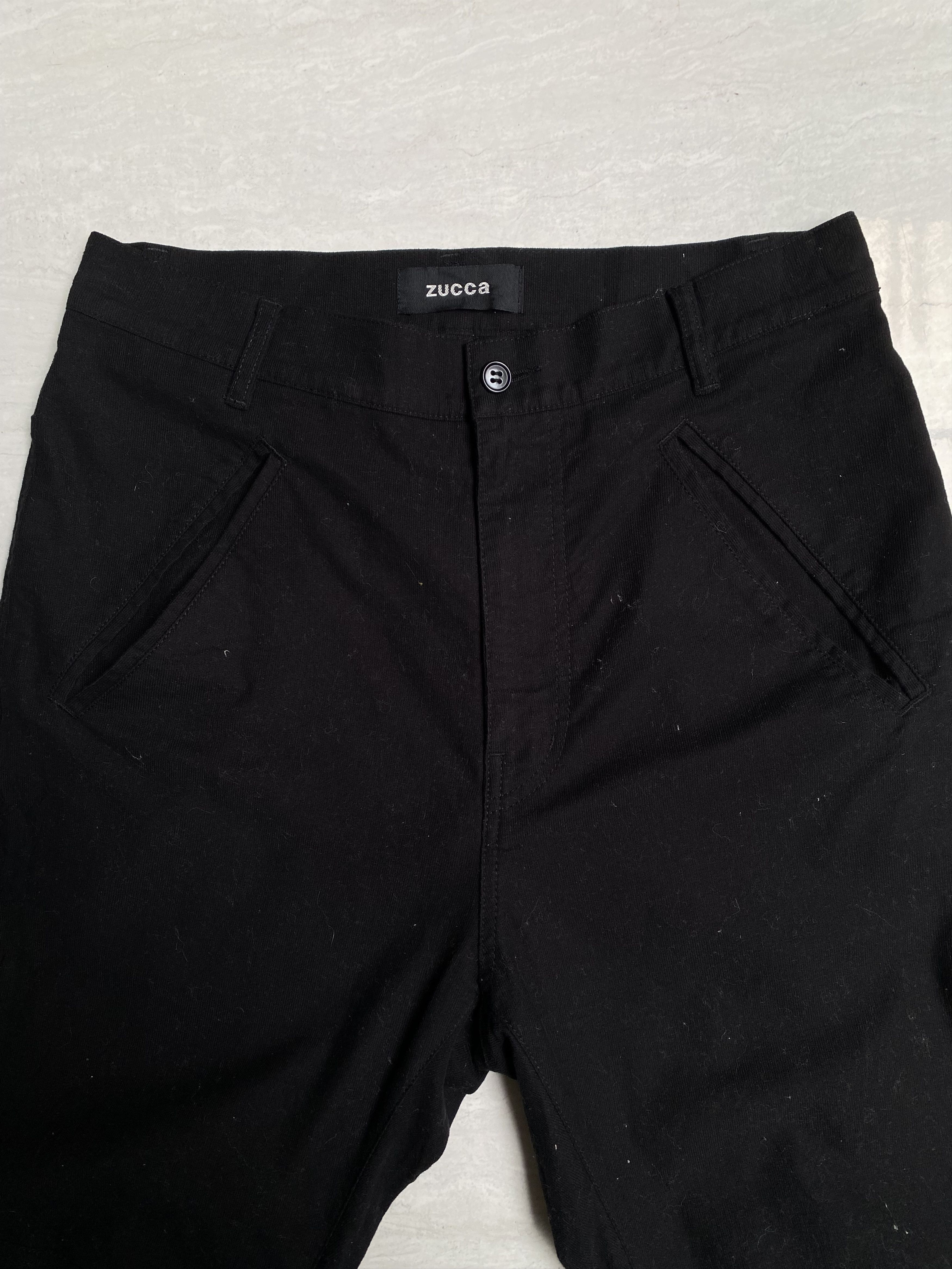 Zucca ZUCCA Issey Miyake Black Zipper Bondage Pants Size US 28 / EU 44 - 2 Thumbnail