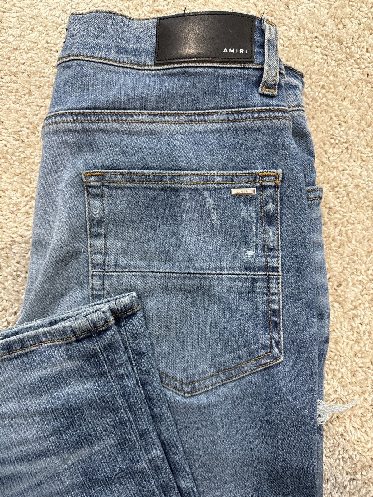 Amiri Amiri Ripped Denim Size US 34 / EU 50 - 5 Thumbnail