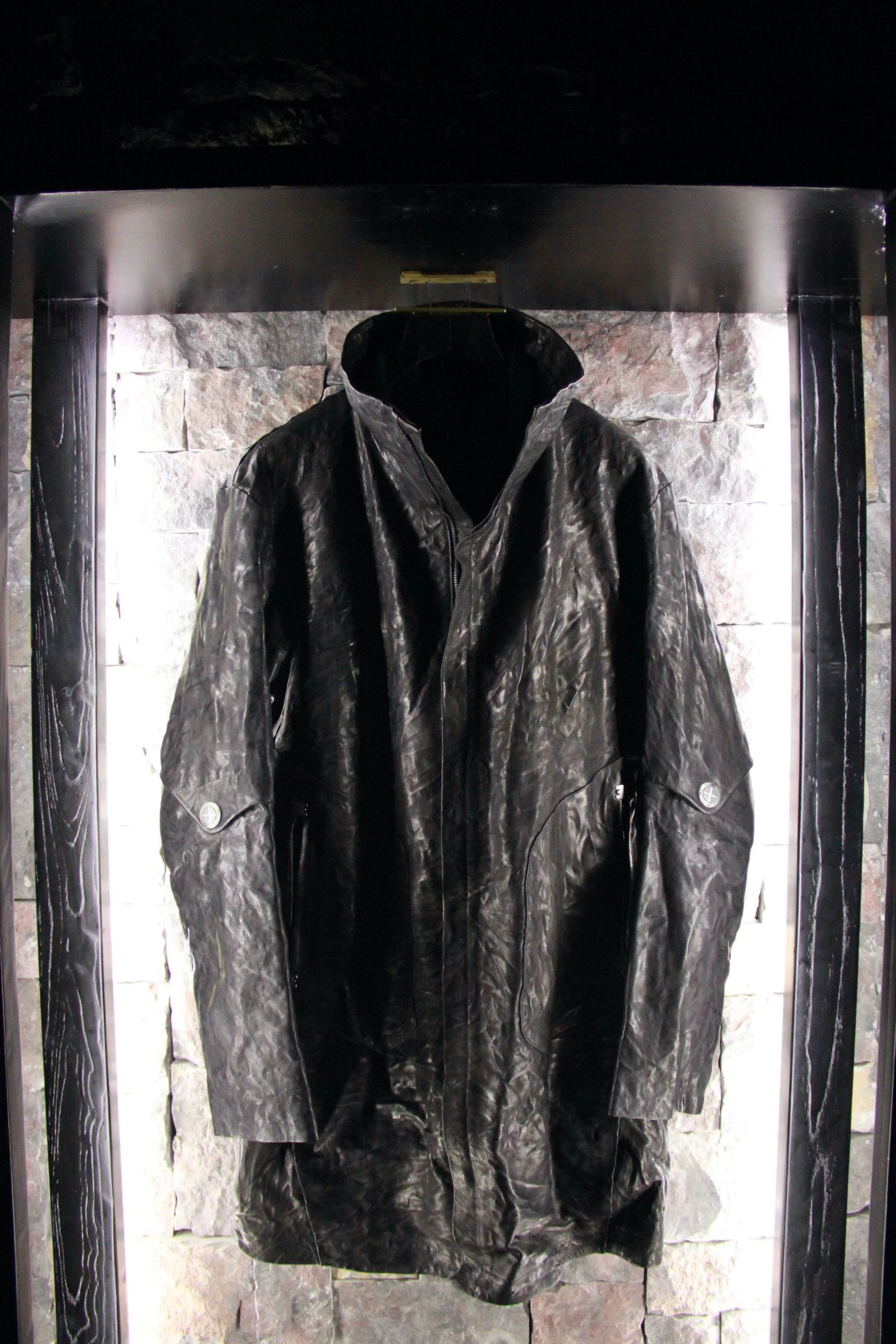 Isaac Sellam Experience Isaac Sellam Experience Black Heavy Coats Men xl Size US XL / EU 56 / 4 - 1 Thumbnail