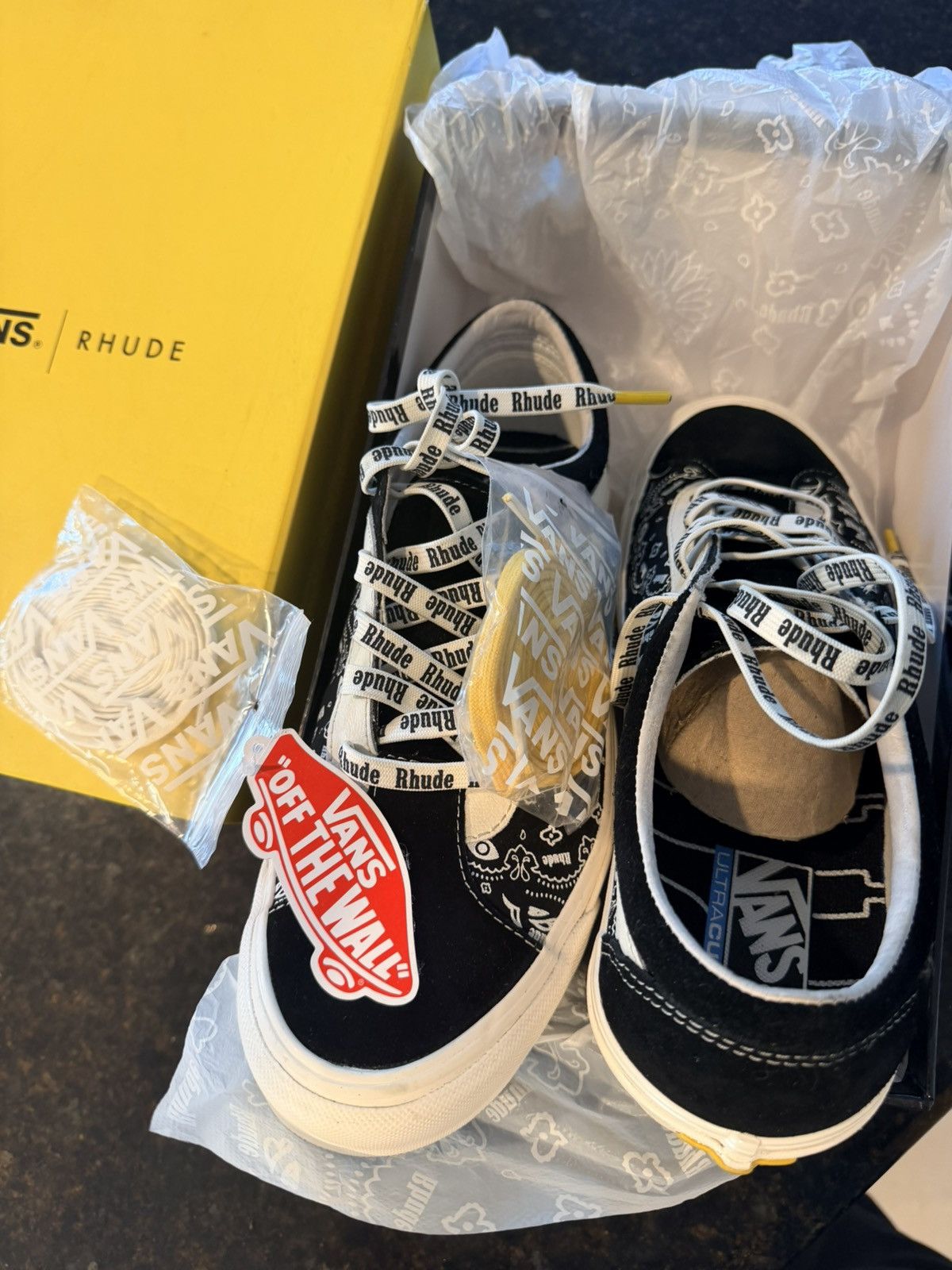 Rhude × Vans Rhude x Vans Bandana Marshmllw Size US 10.5 / EU 43-44 - 1 Thumbnail