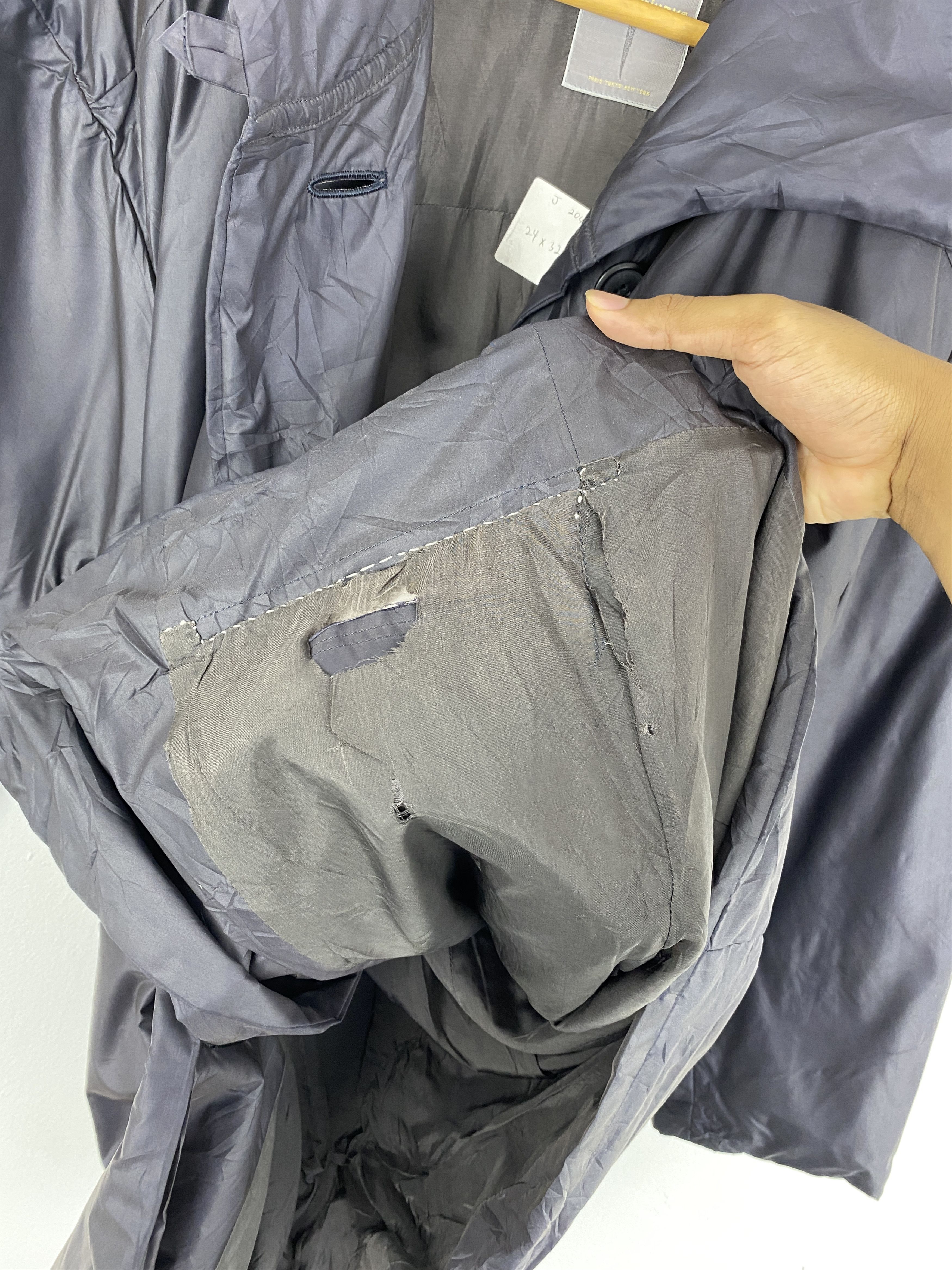 Issey Miyake Vintage Issey Miyake Designer Button Up Long Jacket J2044 Size US M / EU 48-50 / 2 - 9 Thumbnail