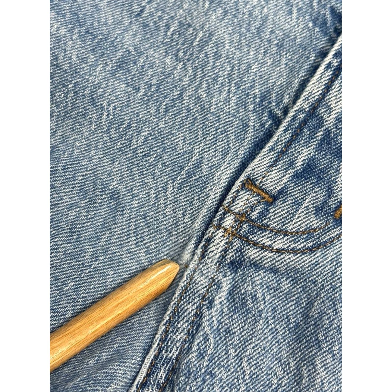 Madewell VINTAGE Madewell Skinny Jeans Womens Tall 24 Blue Denim 90s City Classic Size 42" / US 20 - 7 Thumbnail