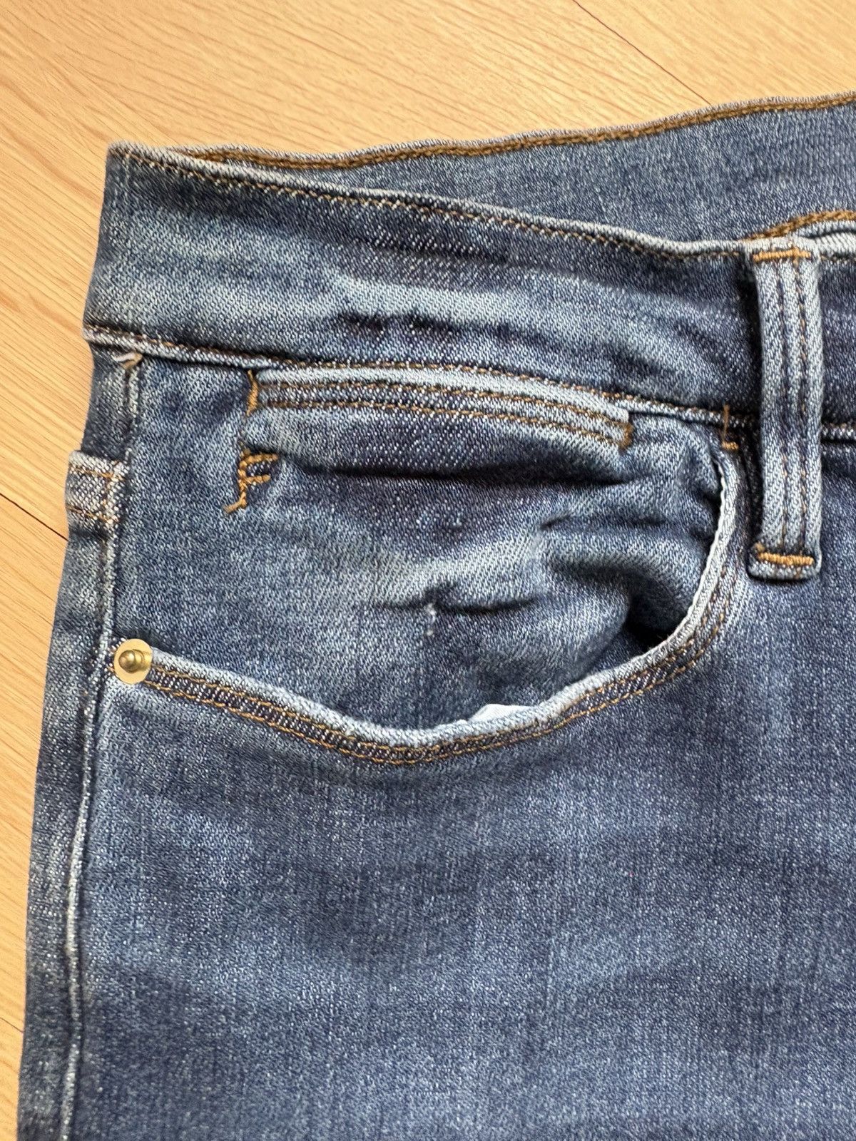Frame Le High Straight Womens 30 Frame Jeans Size 30" / US 8 / IT 44 - 5 Thumbnail