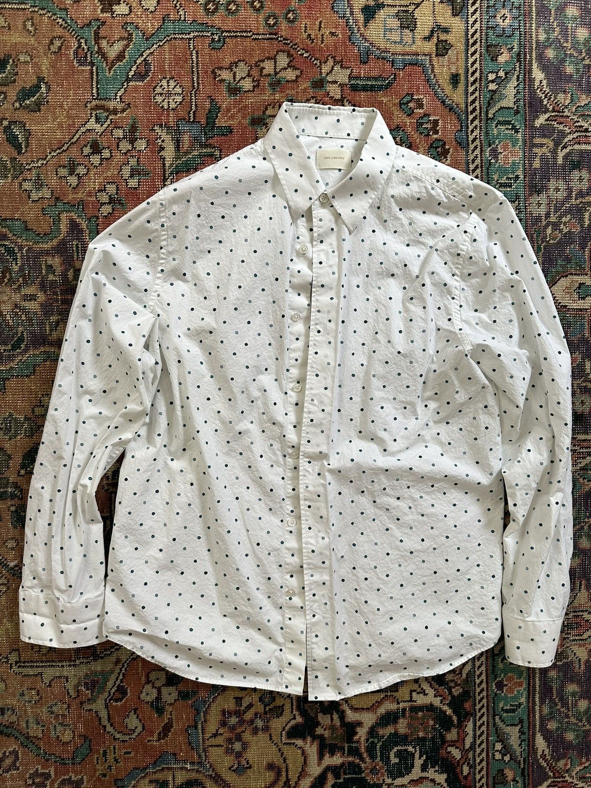 Aime Leon Dore Aime Leon Dore Lace Resort Shirt White L | Grailed