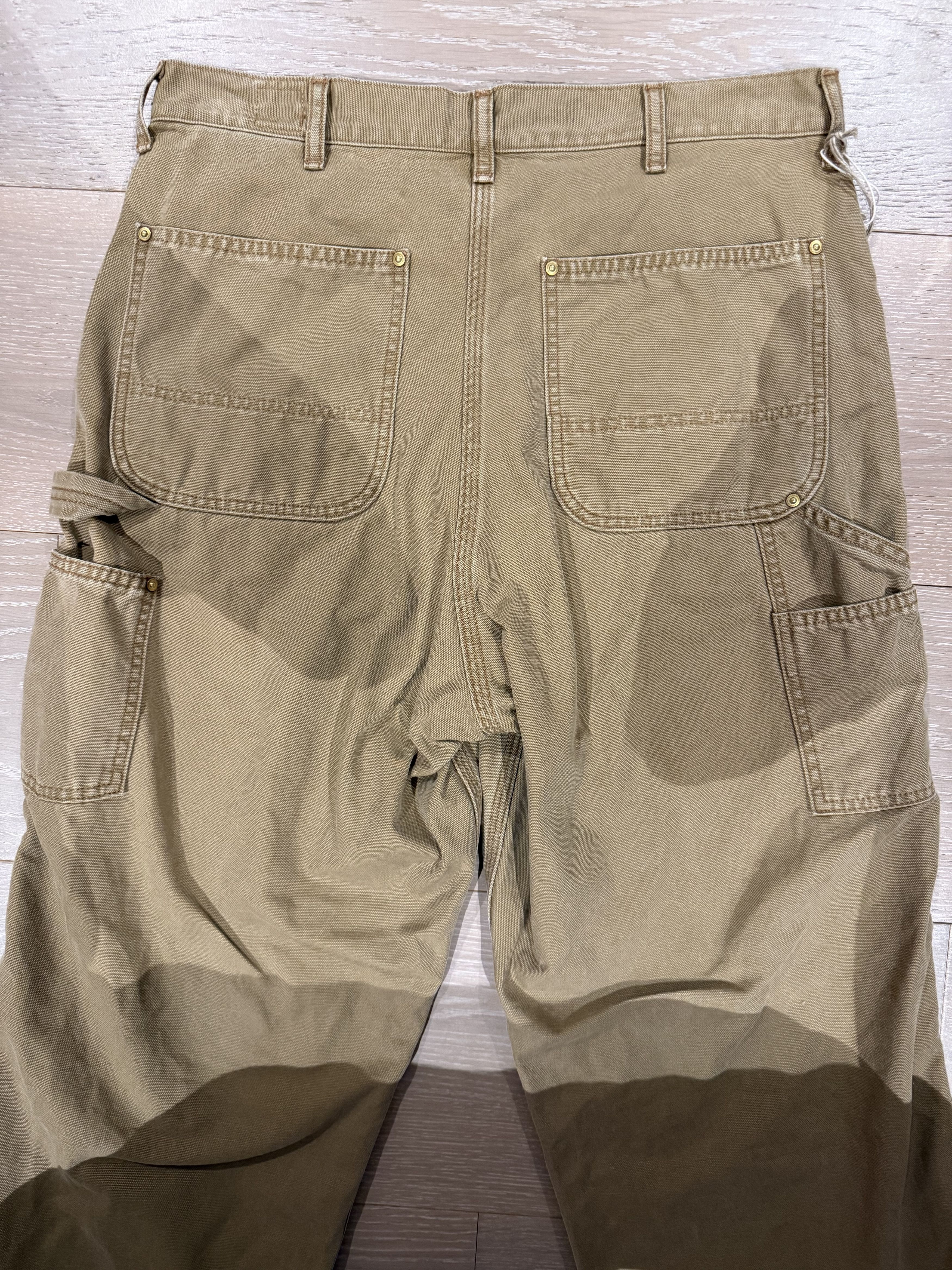 Orslow 💚 Orslow Dad's Fit Painter Pants Brown Size 3 NEW Size US 33 - 9 Thumbnail