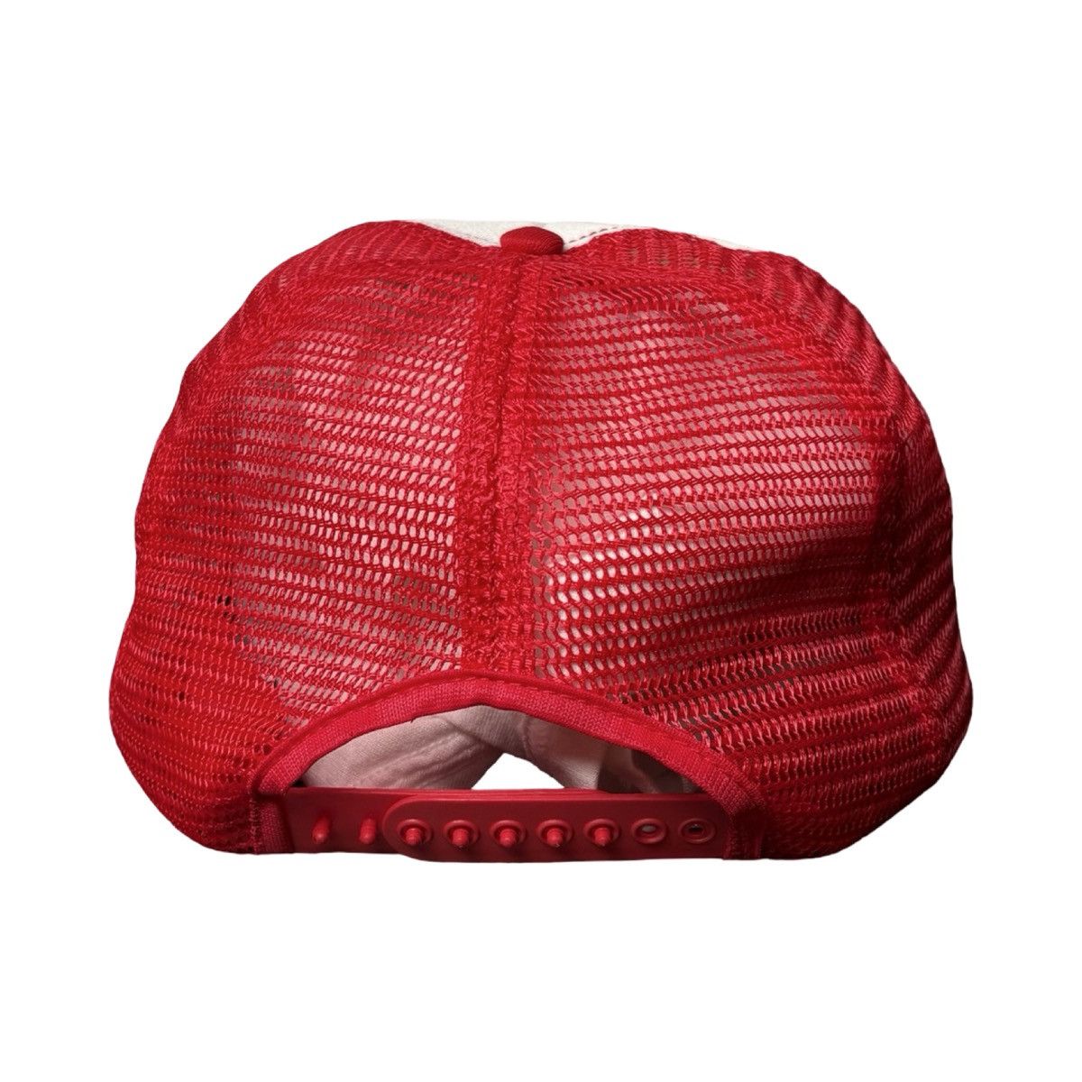 Other Vintage 80s Alpha Anarchy Trucket Cap Red White Snap OS Size ONE SIZE - 3 Thumbnail