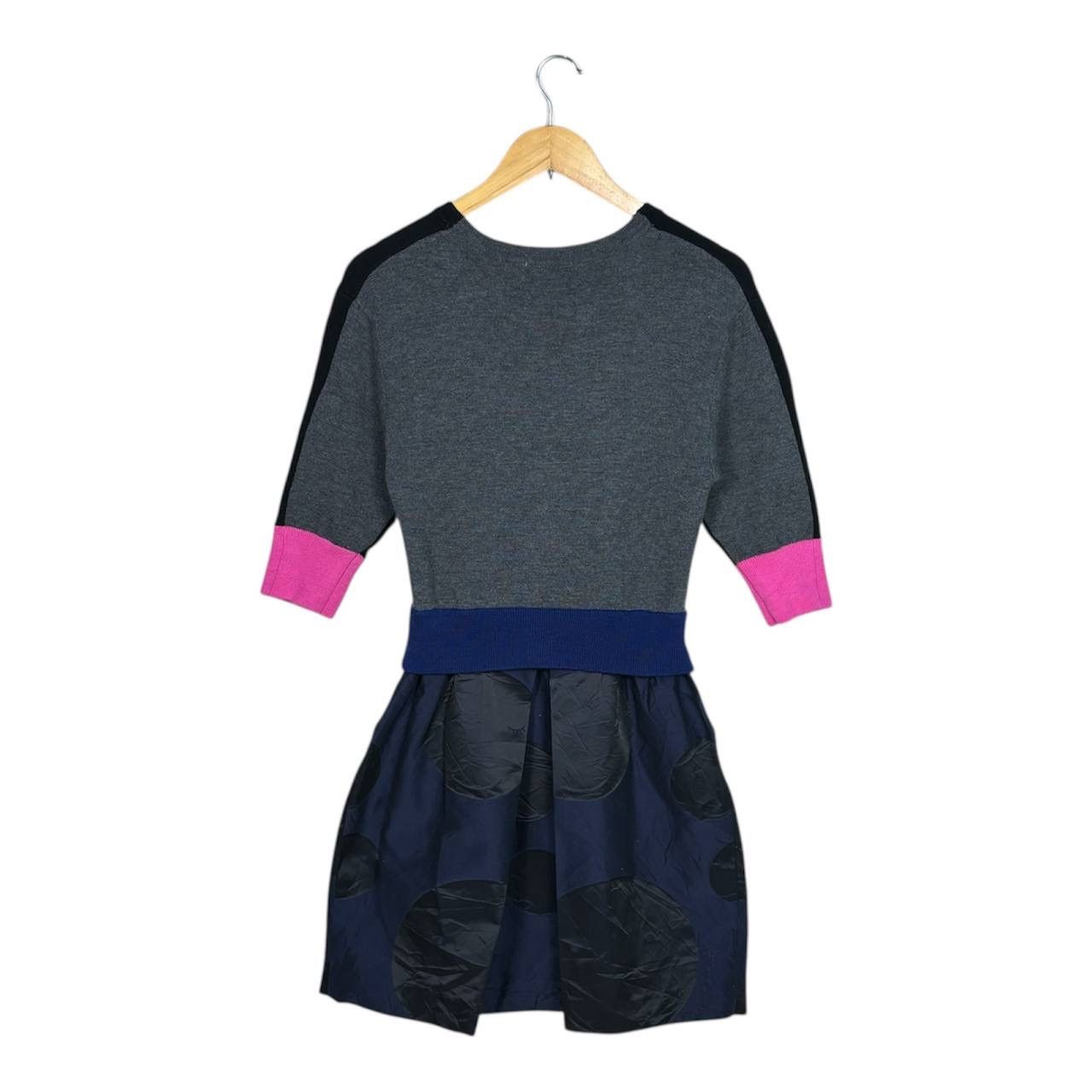 Issey Miyake Tsumori Chisato Issey Miyake Dot Knit Dress Y2K Vintage Size S / US 4 / IT 40 - 2 Thumbnail