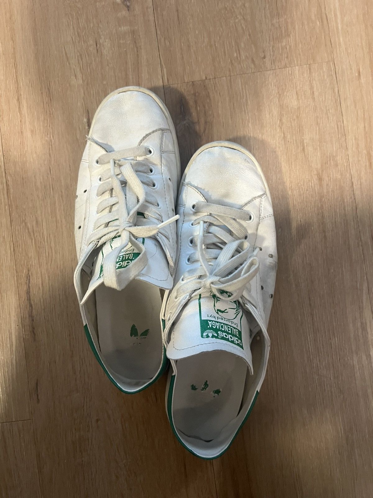 Adidas × Balenciaga Balenciaga Adidas Stan Smith Size US 9 / EU 42 - 3 Thumbnail