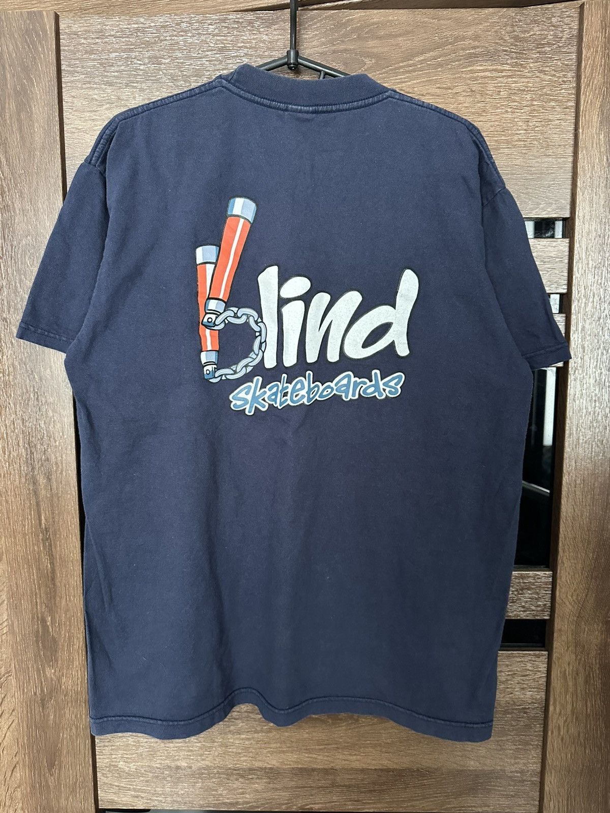 Blind Skateboards Blind Skateboards Vintage T-Shirt Tee 90s Size US L / EU 52-54 / 3 - 7 Thumbnail