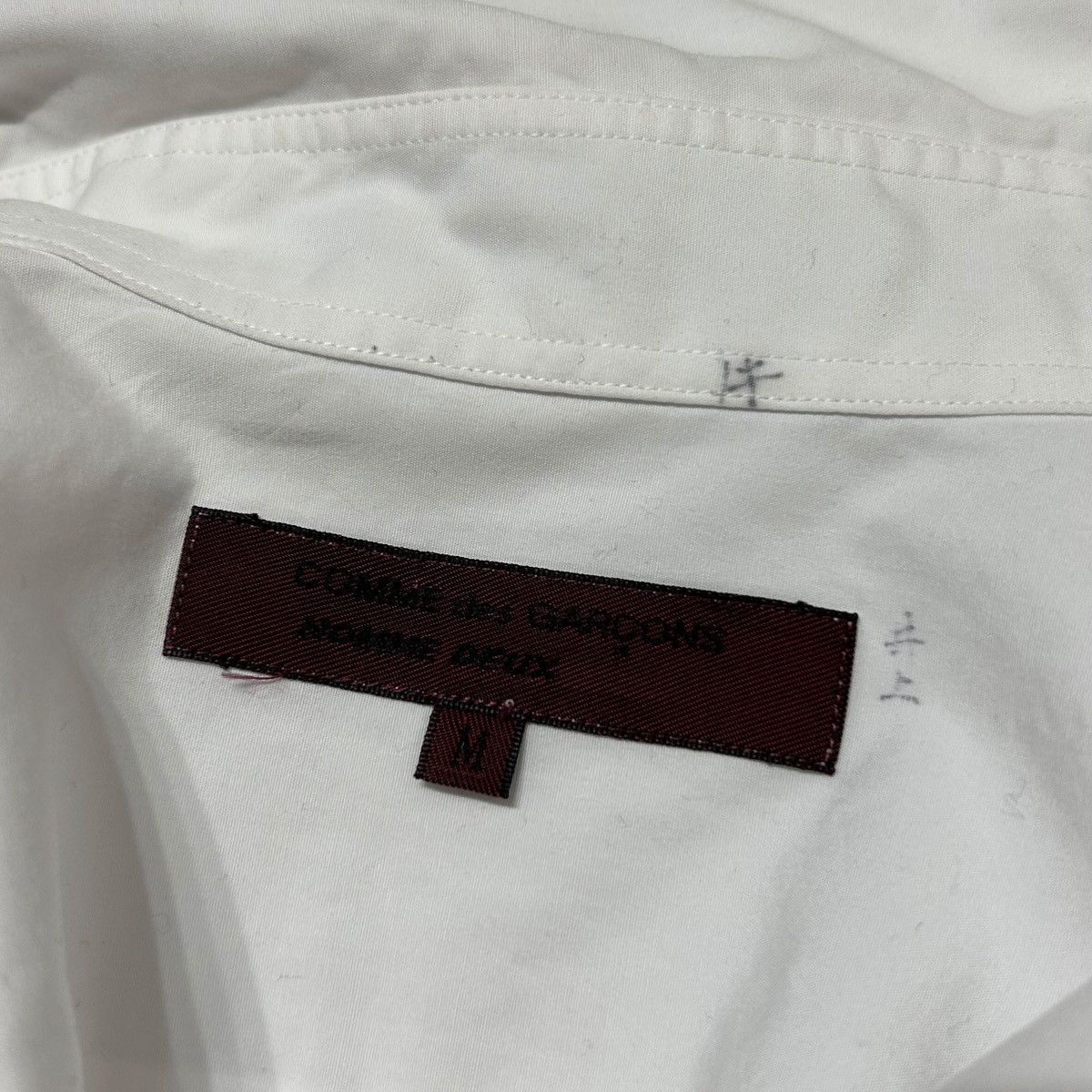 Comme des Garcons Homme Deux 716 80s Comme Des Garcons Homme Deux vintage shirt white men Size US M / EU 48-50 / 2 - 5 Thumbnail