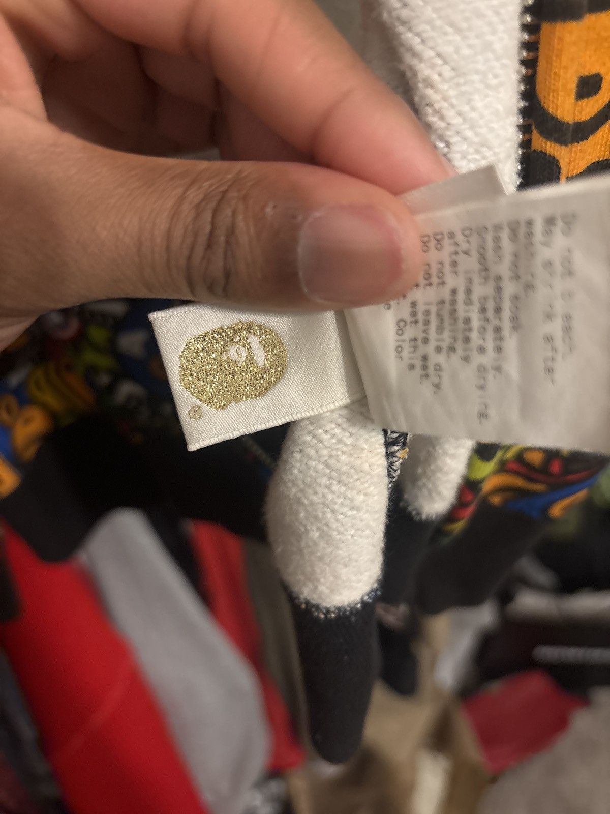 Bape Baby milo marvel comics full zip Size US L / EU 52-54 / 3 - 10 Thumbnail