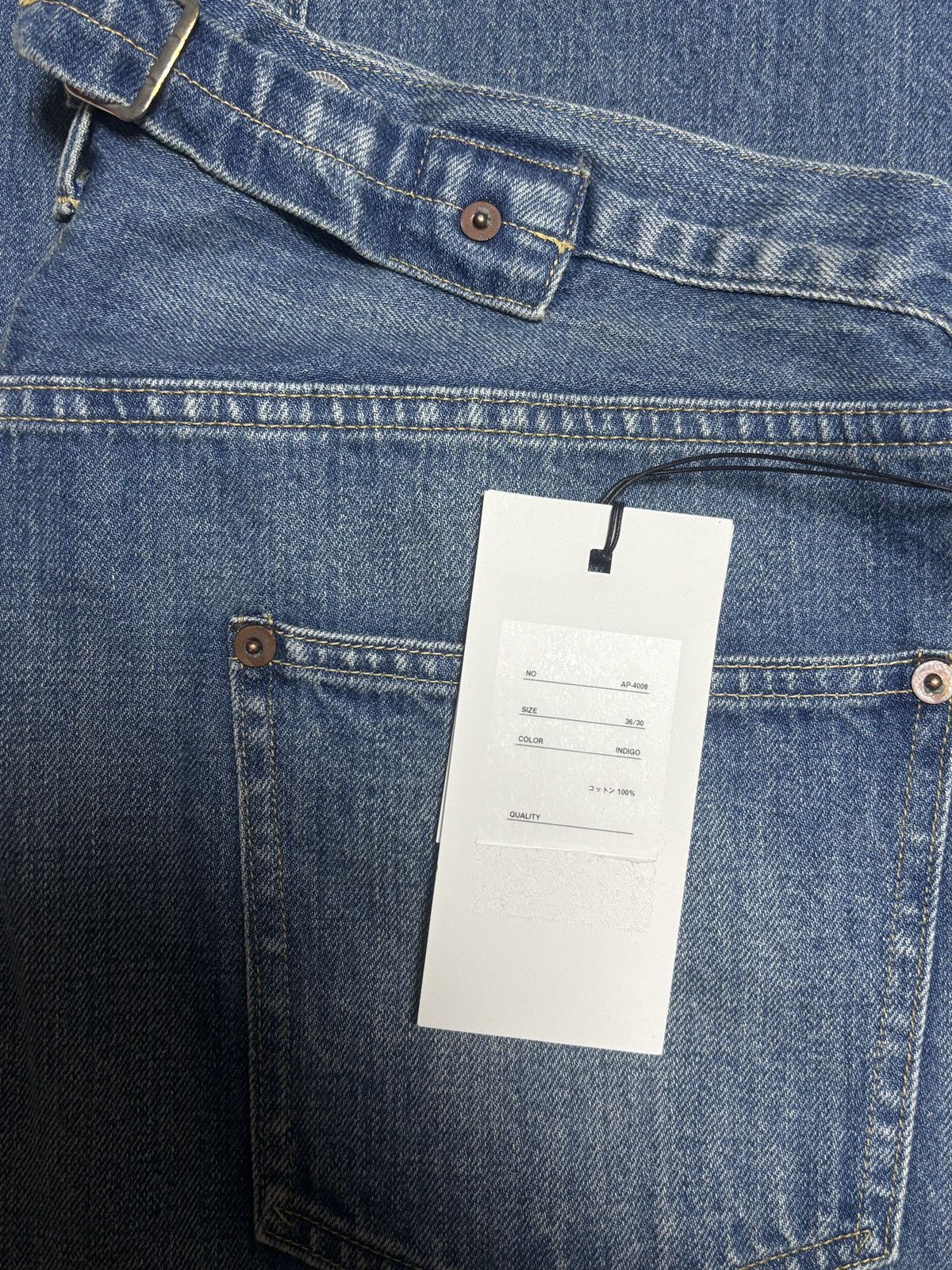 A.PRESSE Apresse no.2 denim (36/30) Size US 36 / EU 52 - 1 Thumbnail