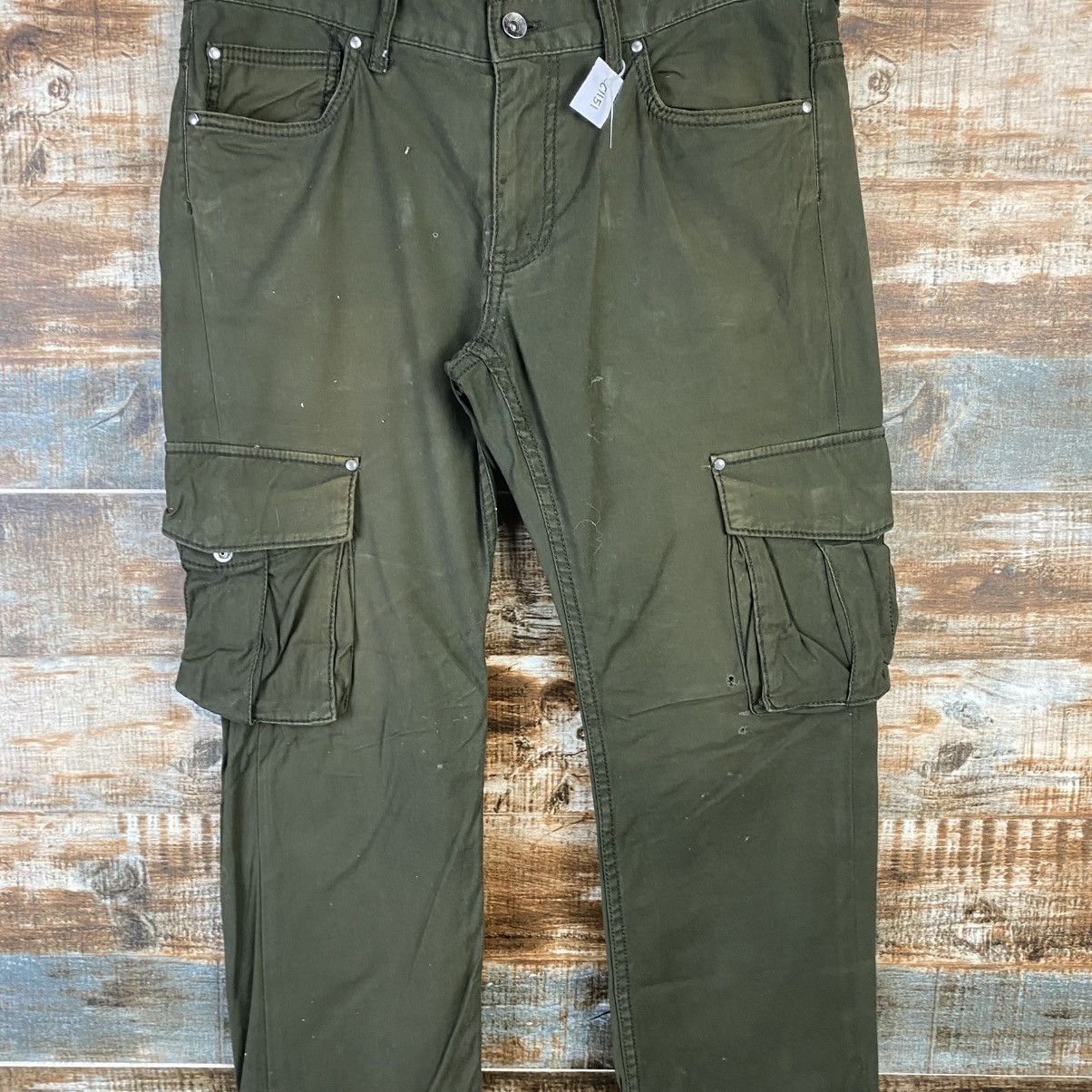 Takeo Kikuchi DL Takeo Kikuchi Green Cargo Multipocket Pants #C1151 Size US 30 / EU 46 - 5 Thumbnail