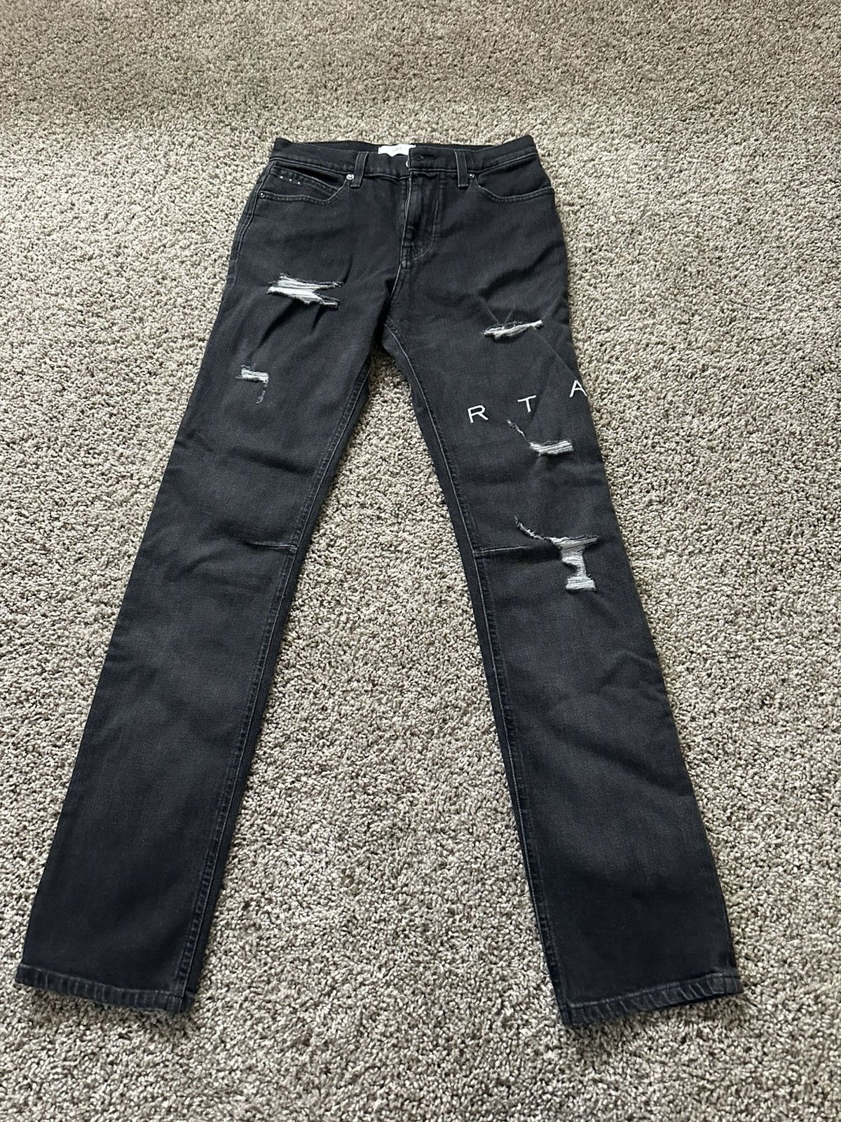 Rta Slim Jean | Black Savanna Size US 29 - 1 Thumbnail