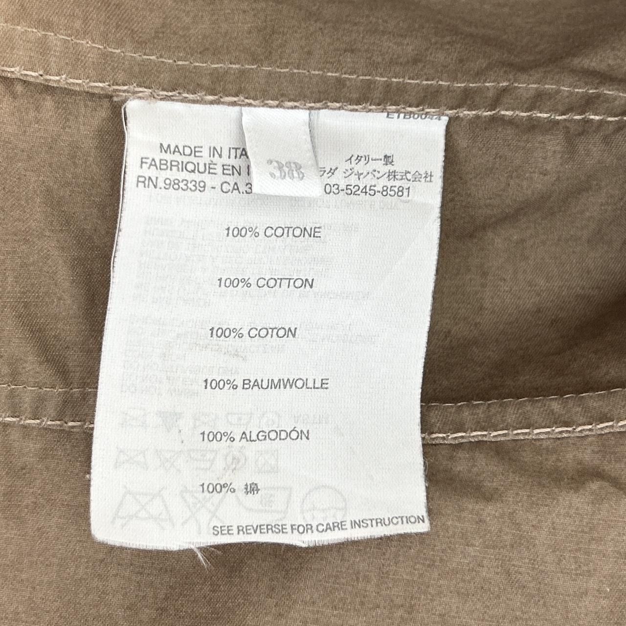 Prada Spring 2004 Prada Gradient Degrade Trucker Crop Jacket Size XXS / US 00 / IT 34 - 7 Thumbnail