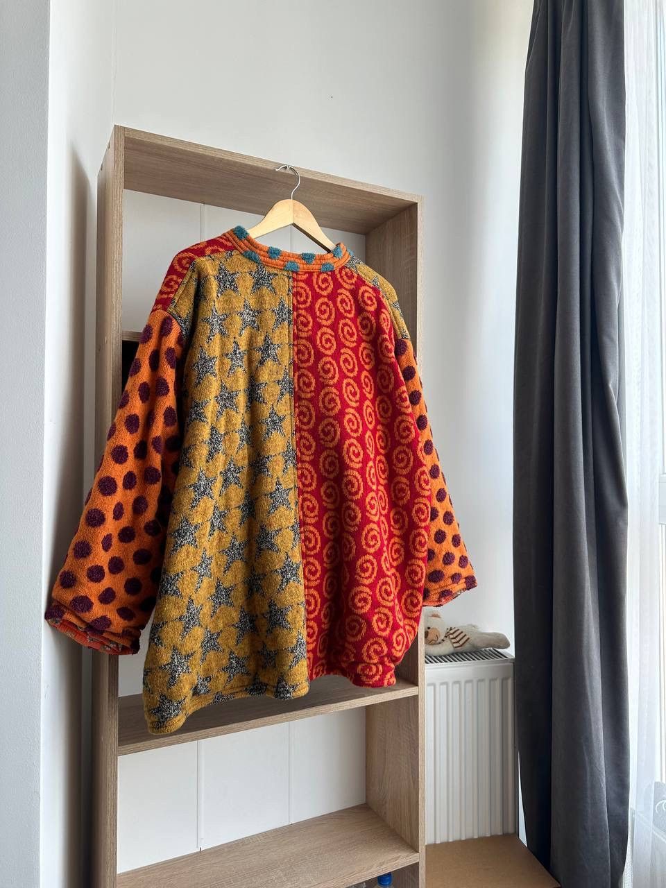 Japanese Brand × Vintage Vintage EARLY 90’S JO SHEFFIELD DESIGN Wool KNIT JACKET Size US L / EU 52-54 / 3 - 12 Thumbnail
