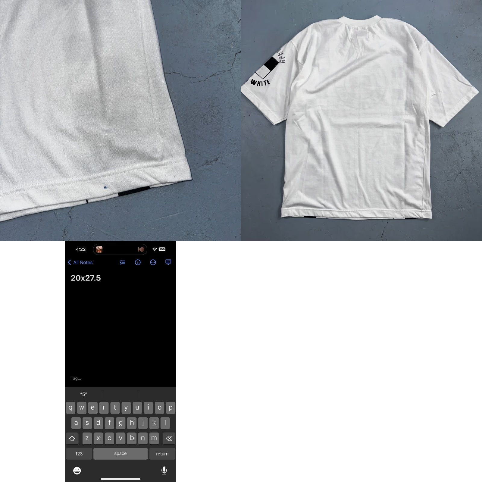 Vintage VINTAGE Madness T-Shirt Men M White Black Checkerboard 90s Drama Art Short Sleeve Crew Neck Size US M / EU 48-50 / 2 - 8 Thumbnail