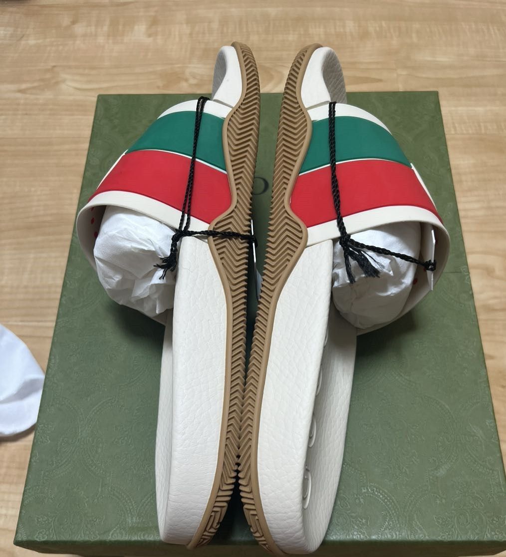 Gucci Gucci Slide Interlocking G Orange Size US 9.5 / EU 42-43 - 4 Thumbnail