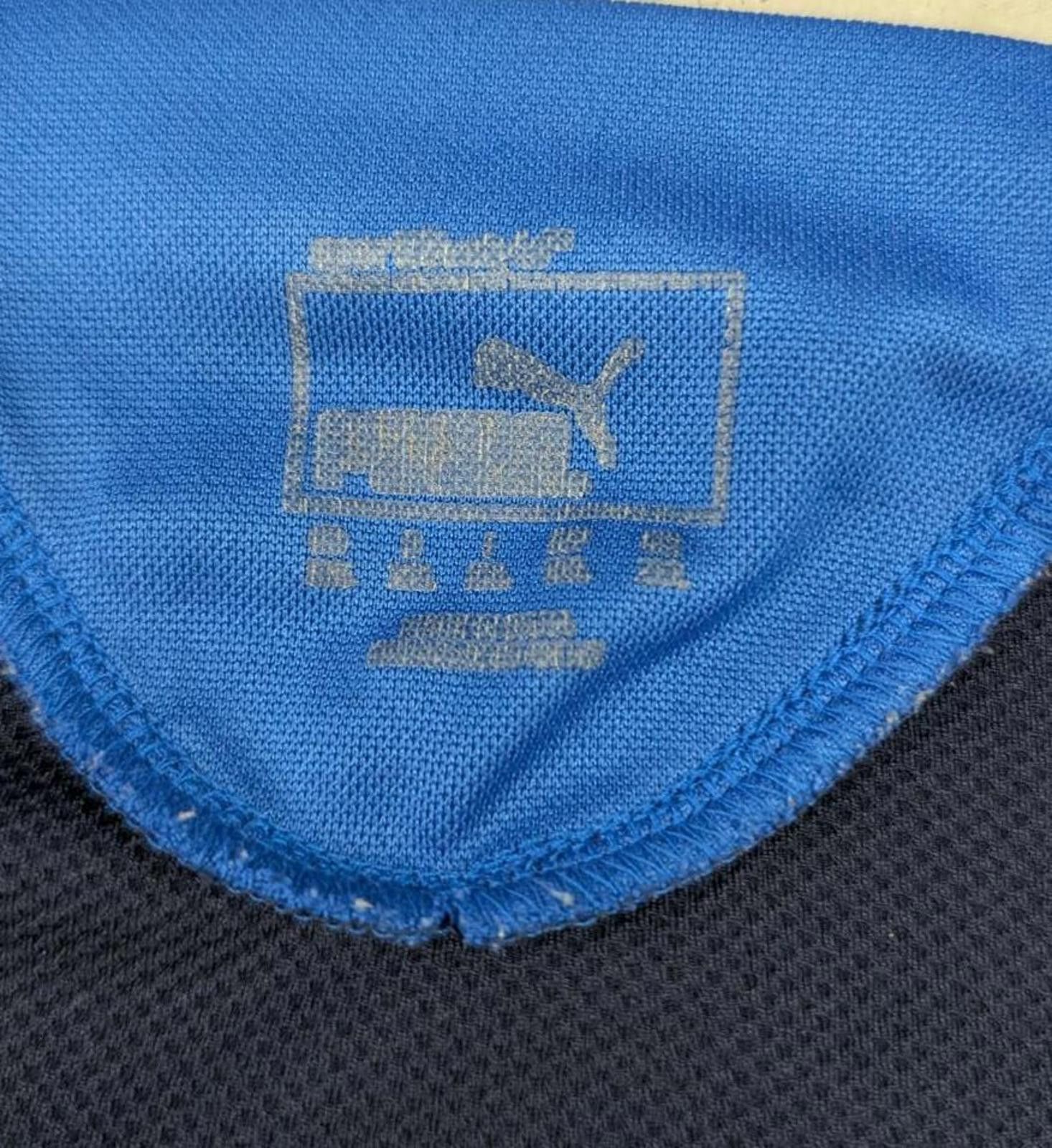 Puma Team Italy National Team Puma Blue and White Soccer Jersey Size US XXL / EU 58 / 5 - 3 Thumbnail