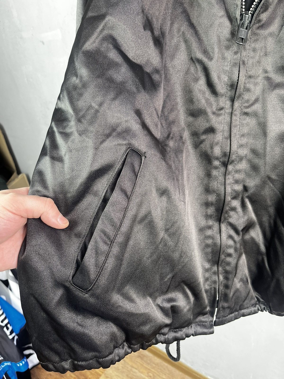 Schott Schott Vintage Bomber Jacket Cropped Boxy Patch Japanese Y2K Size US XL / EU 56 / 4 - 10 Thumbnail