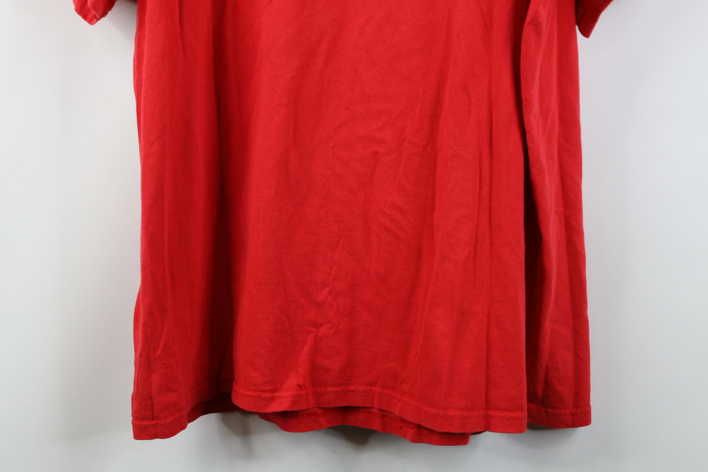 Nike Vintage Nike Swoosh Ohio State University Football T-Shirt Size US L / EU 52-54 / 3 - 15 Thumbnail
