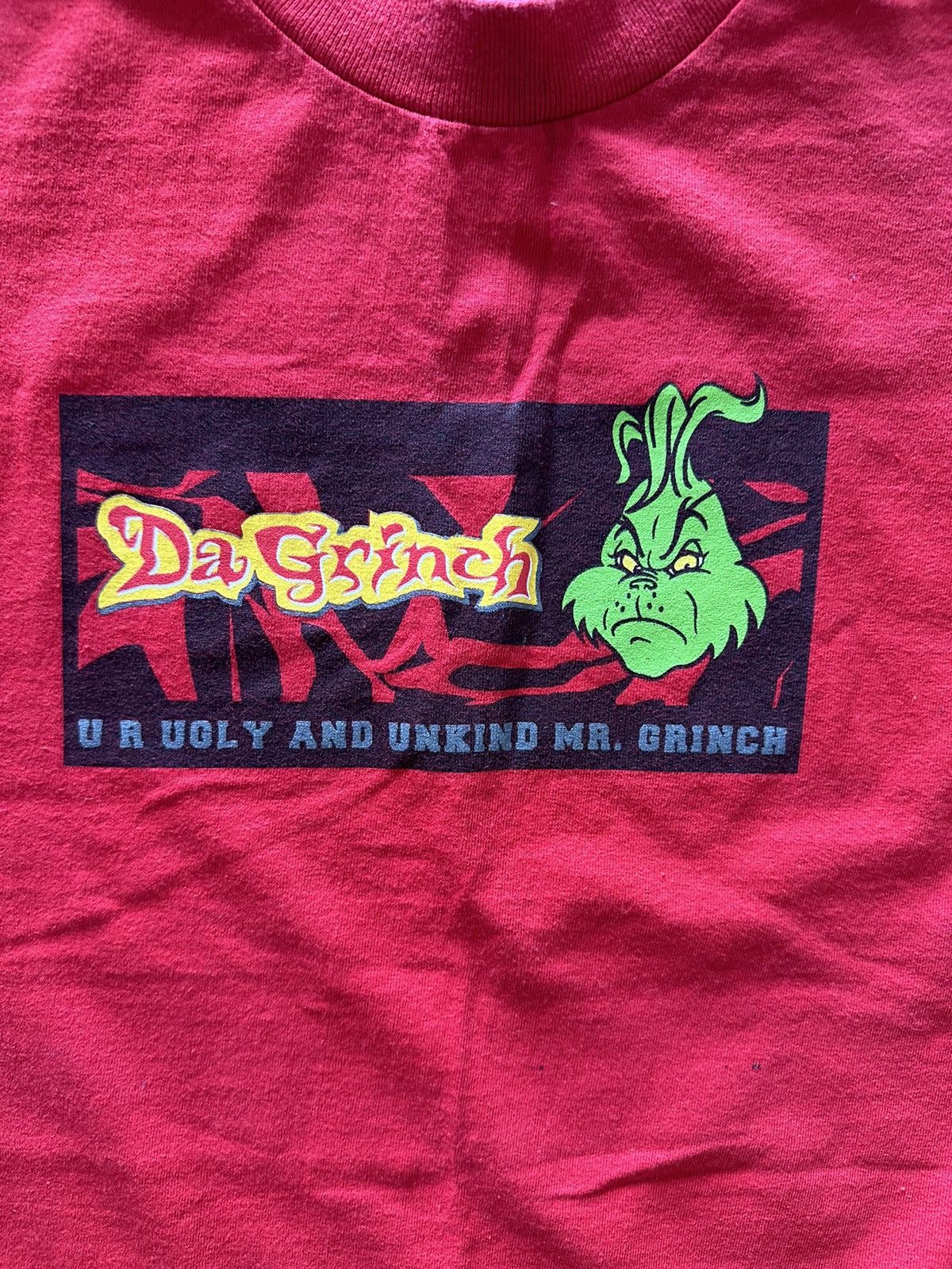 Disney × Vintage Vintage 2000 Y2K Dr Seuss’ Da Grinch Movie Promo Tee Size US M / EU 48-50 / 2 - 2 Thumbnail