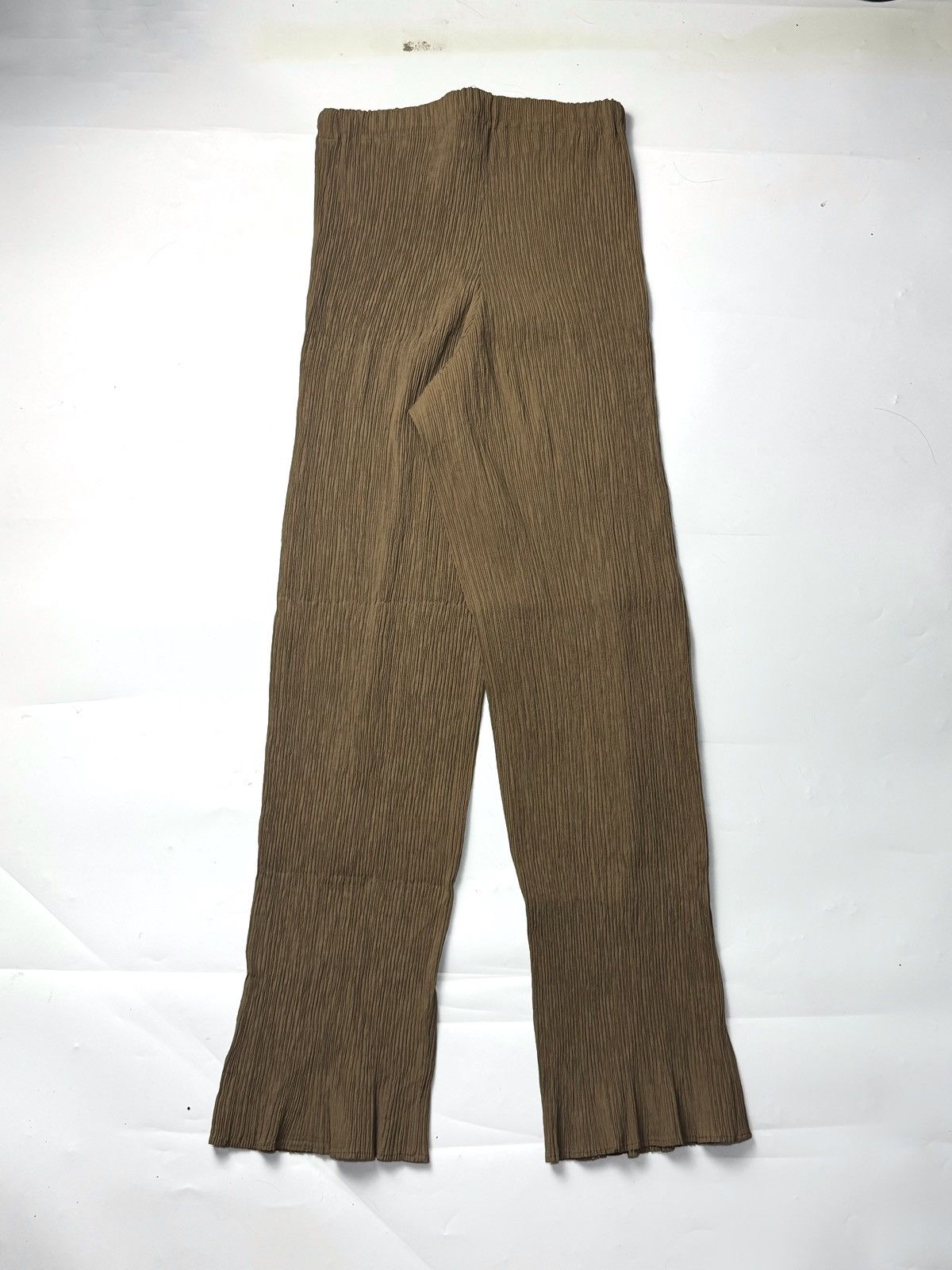 Pleats Please Issey Miyake Issey Miyake Pleats Please Brown Pants Size US 30 / EU 46 - 2 Thumbnail