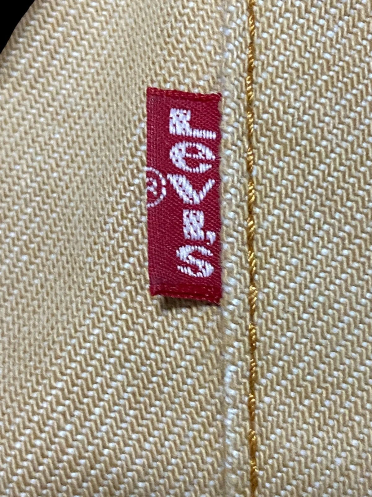 Levi's Levi's 505 cream denim jeans with a unique Size US 30 / EU 46 - 14 Thumbnail