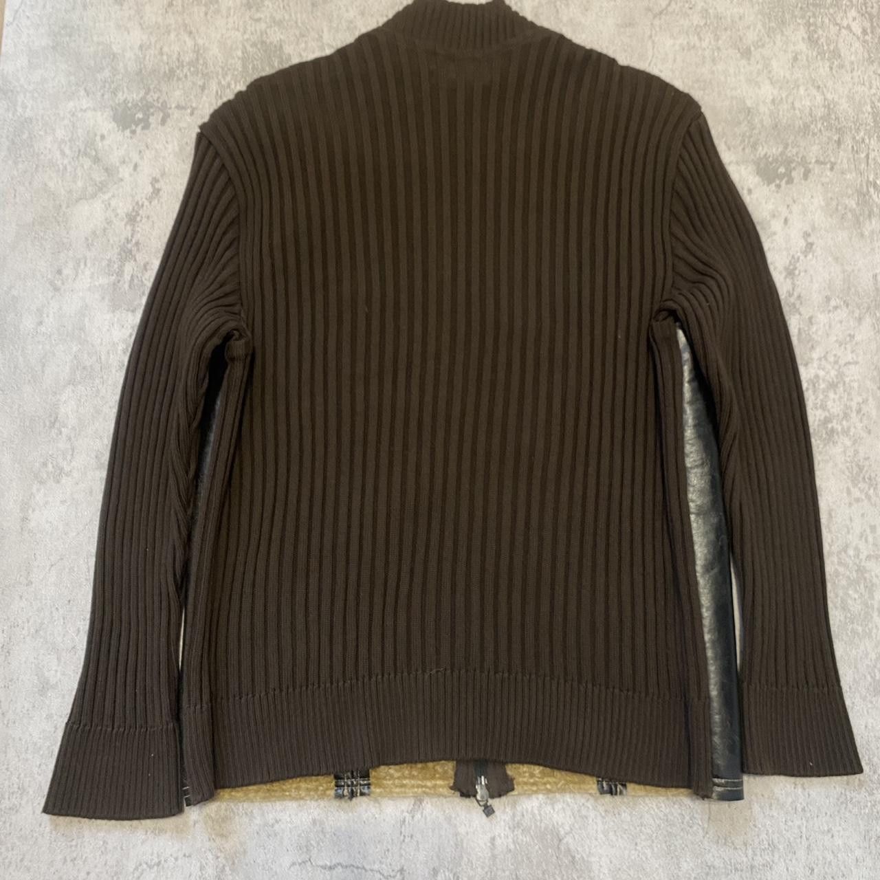 Other Wool y2k Sweater Vest Jacket Winter Leather rap hip hop Size M / US 6-8 / IT 42-44 - 2 Thumbnail