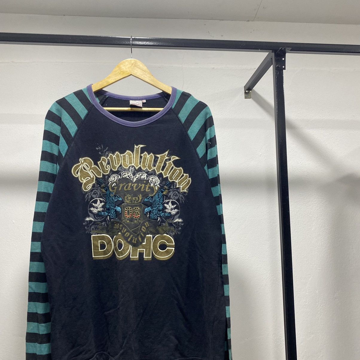 Hysteric Glamour Sick☠️ DOHC Y2K Ls Shirt Eagle Punk Grunge Affliction 90s Size US L / EU 52-54 / 3 - 4 Thumbnail