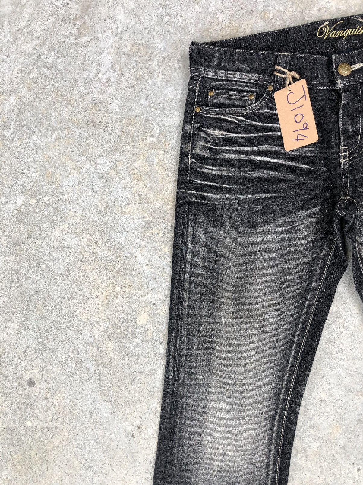 Vanquish Japanese Vanquish Distressed Jeans Skinny Jeans Size US 33 - 4 Thumbnail